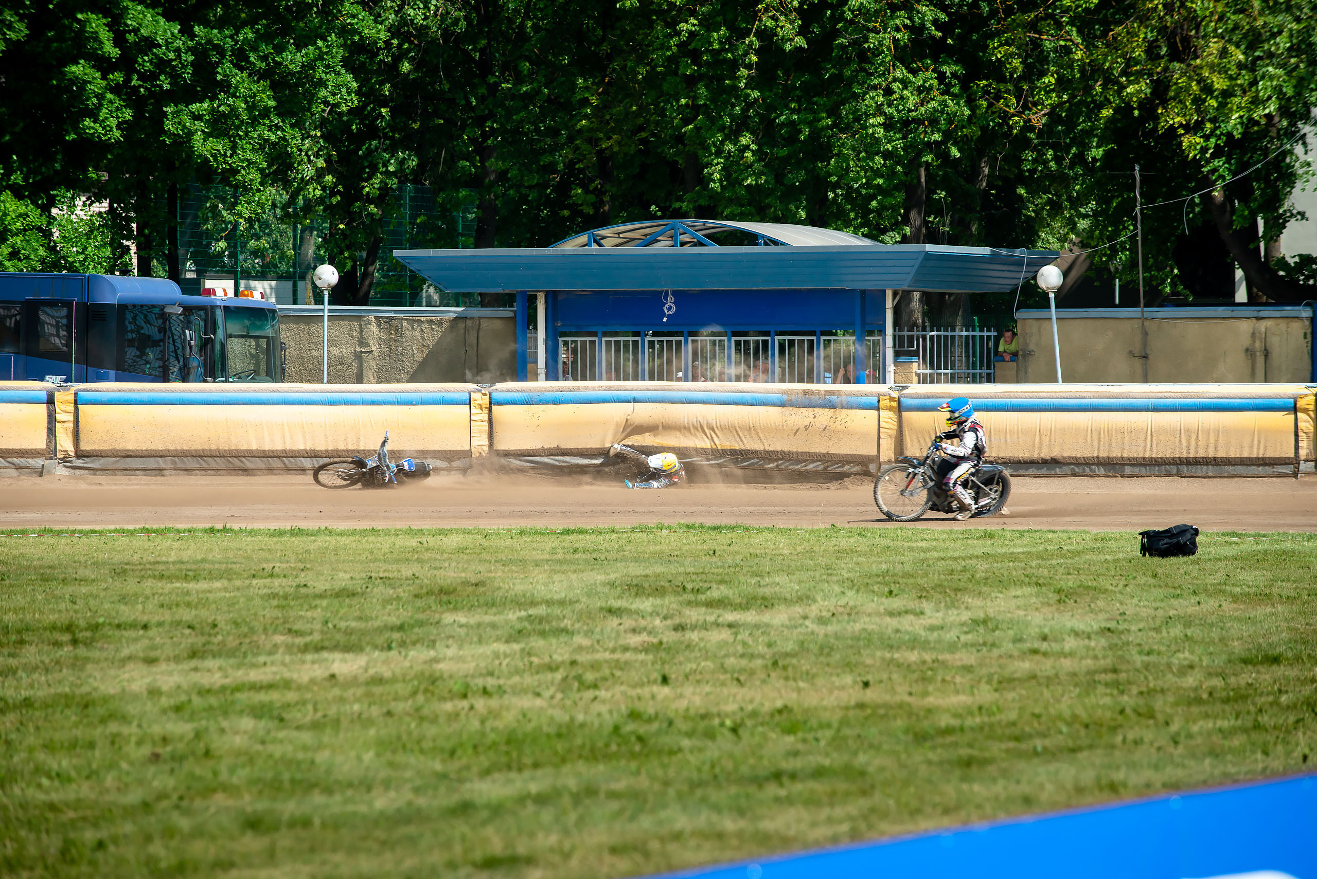 FIM Speedway U21 World Championship Qualifying Round 1 / 2021-06-12. Fotogrāfs Romualds Rubenis un Artemijs Stašāns