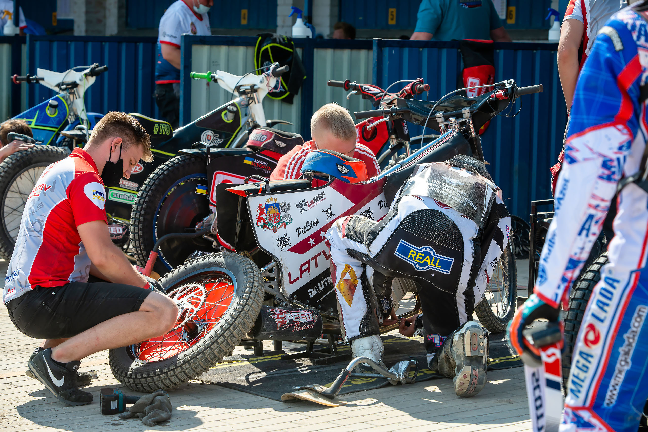 FIM Speedway U21 World Championship Qualifying Round 1 / 2021-06-12. Fotogrāfs Romualds Rubenis un Artemijs Stašāns