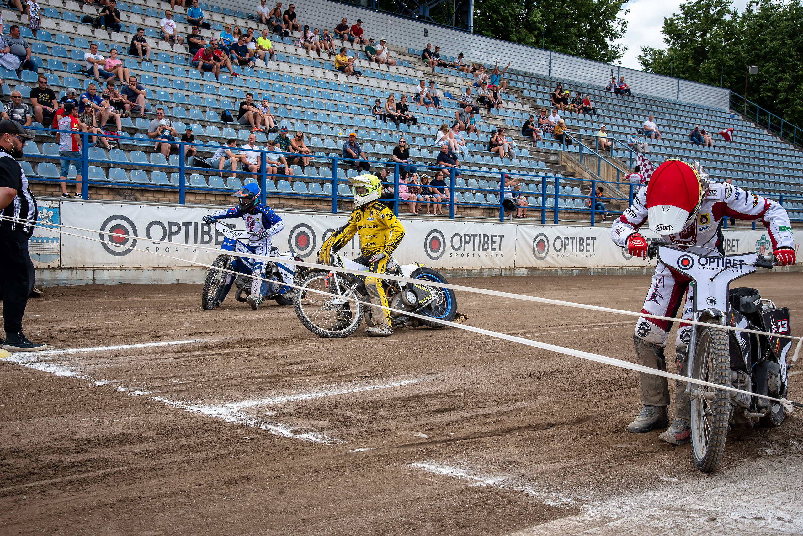 Optibet Lokomotiv Daugavpils 55 — 34 SpecHouse PSŻ Poznań / 2021-07-04. Fotogrāfs Romualds Rubenis un Artemijs Stašāns