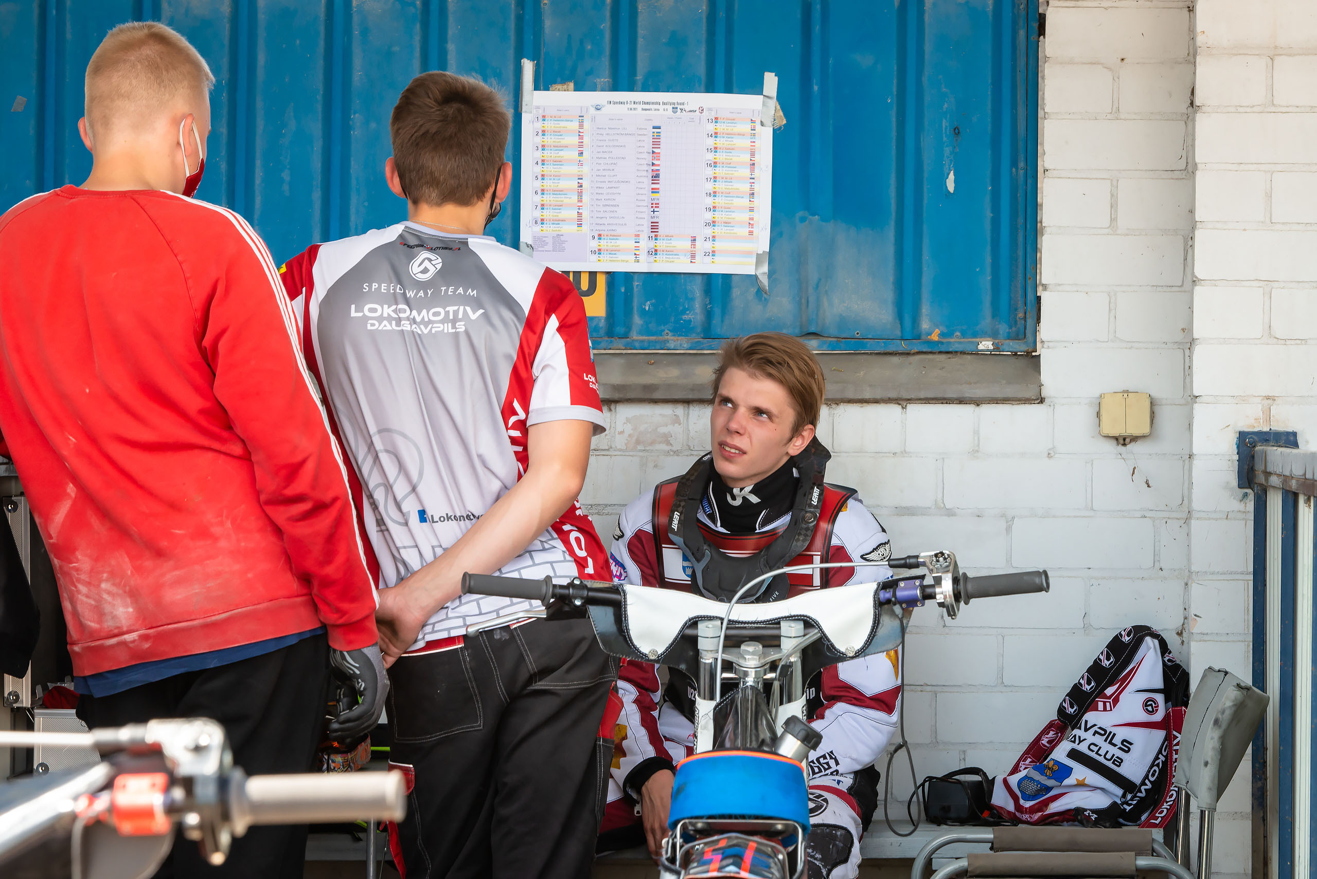 FIM Speedway U21 World Championship Qualifying Round 1 / 2021-06-12. Fotogrāfs Romualds Rubenis un Artemijs Stašāns