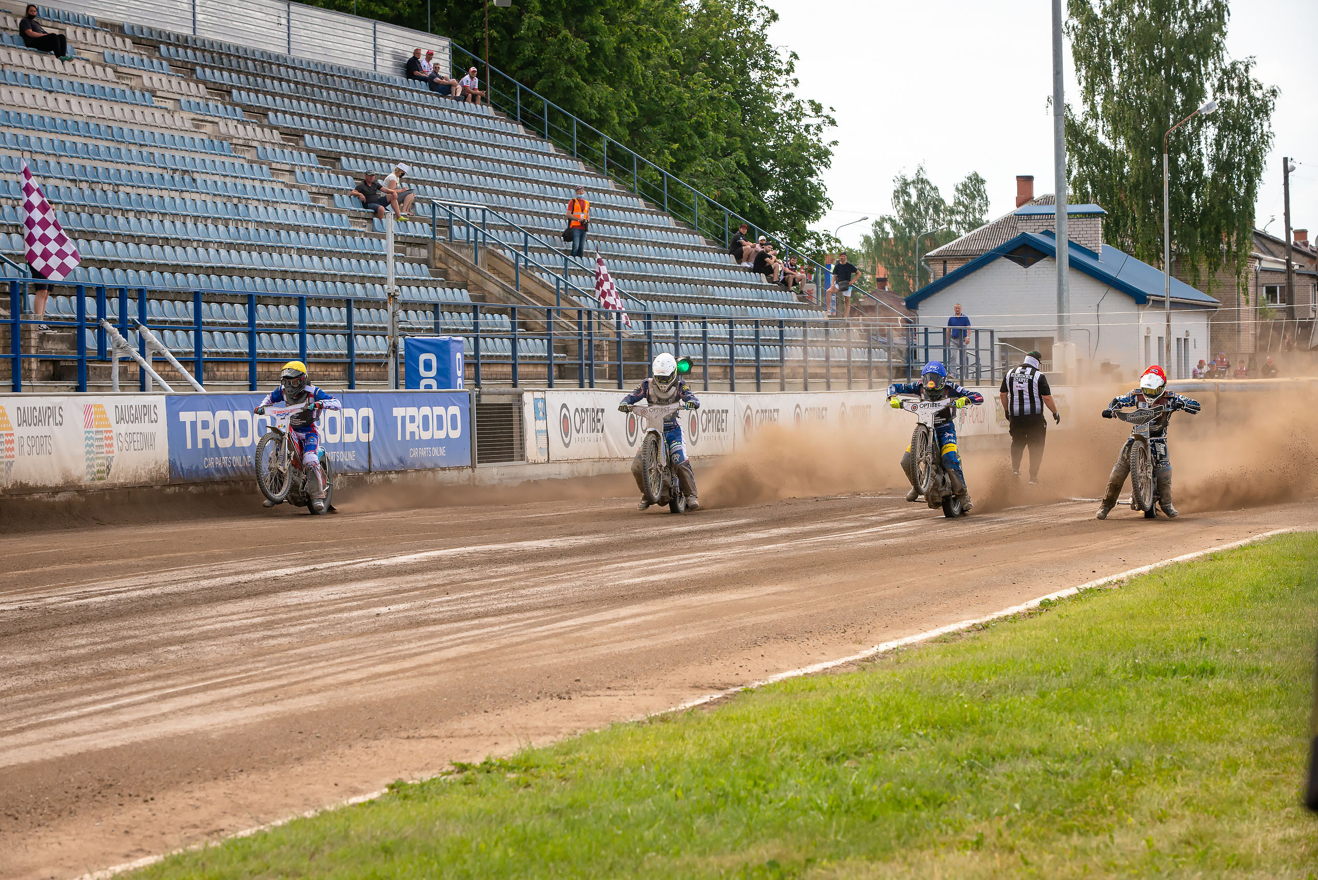 FIM Speedway U21 World Championship Qualifying Round 1 / 2021-06-12. Fotogrāfs Romualds Rubenis un Artemijs Stašāns