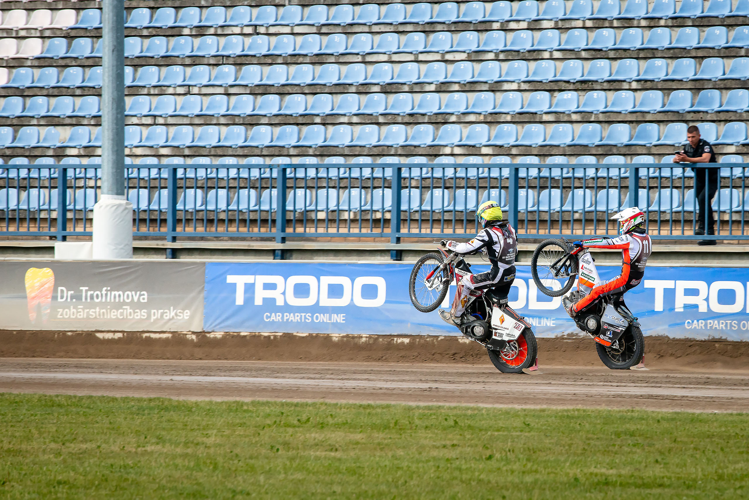 FIM Speedway U21 World Championship Qualifying Round 1 / 2021-06-12. Fotogrāfs Romualds Rubenis un Artemijs Stašāns