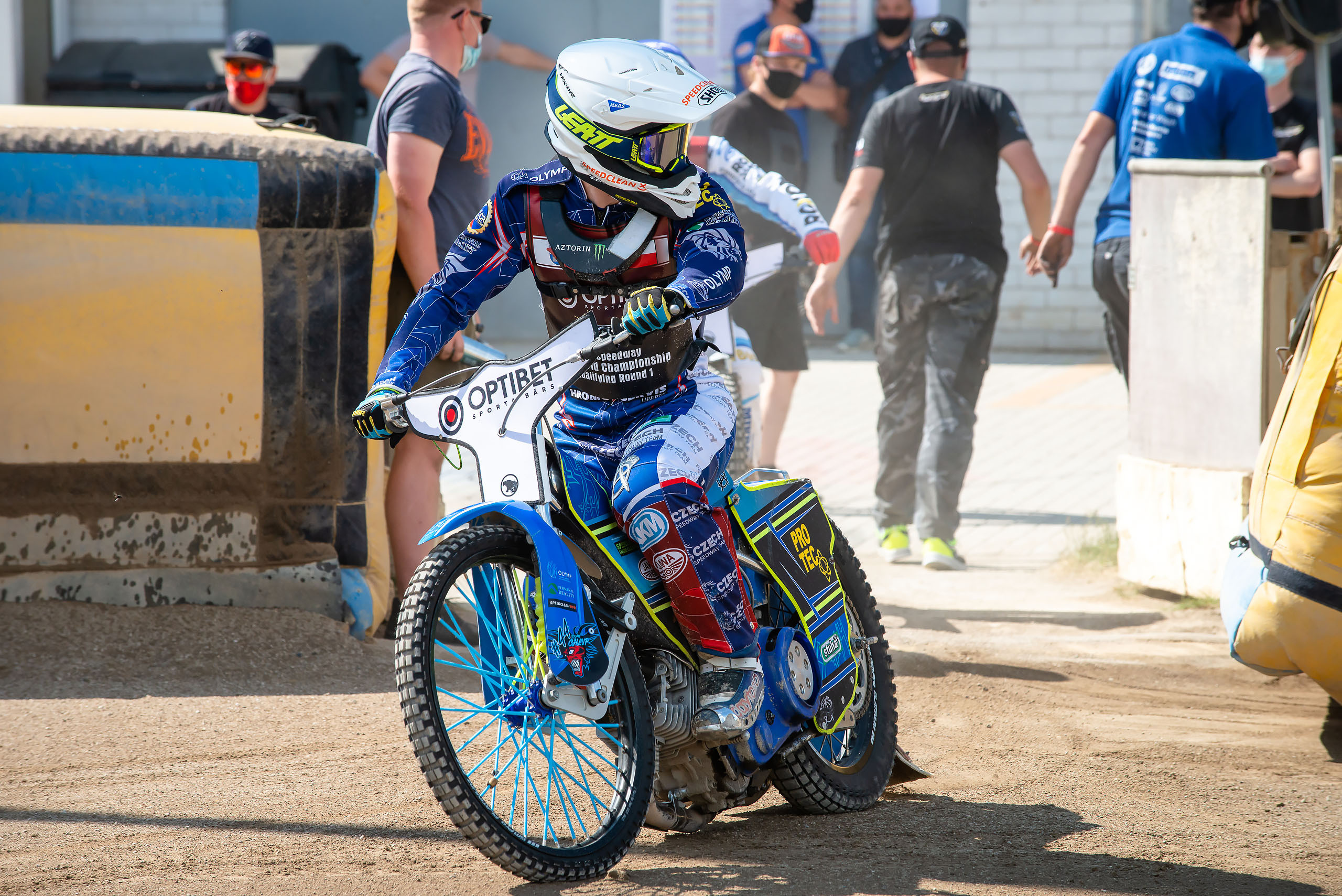 FIM Speedway U21 World Championship Qualifying Round 1 / 2021-06-12. Fotogrāfs Romualds Rubenis un Artemijs Stašāns