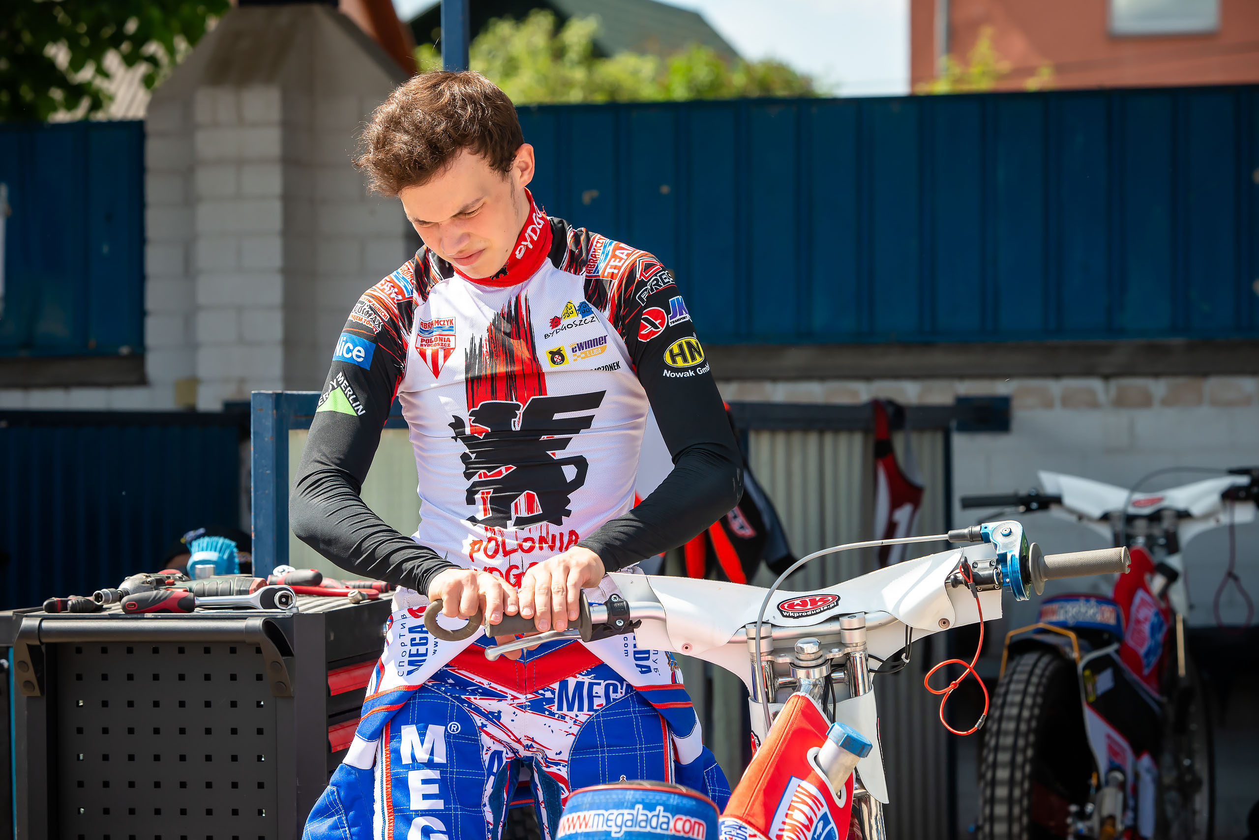 FIM Speedway U21 World Championship Qualifying Round 1 / 2021-06-12. Fotogrāfs Romualds Rubenis un Artemijs Stašāns