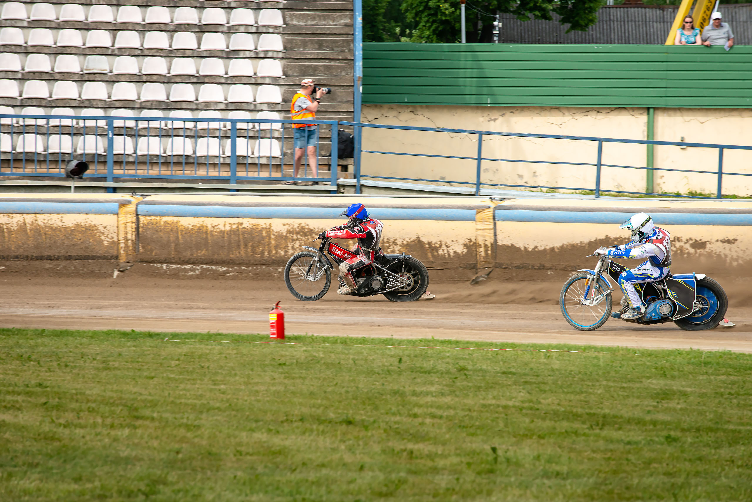 FIM Speedway U21 World Championship Qualifying Round 1 / 2021-06-12. Fotogrāfs Romualds Rubenis un Artemijs Stašāns