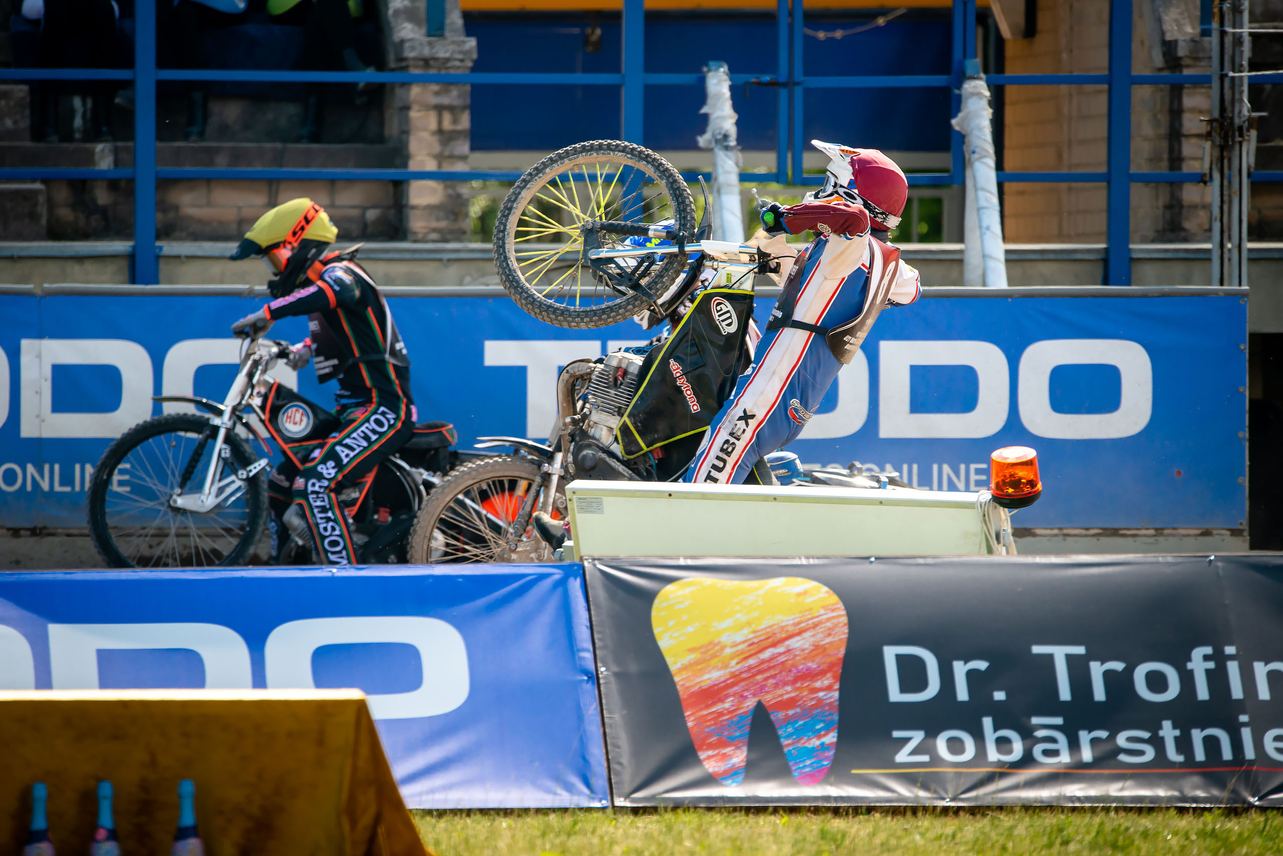 FIM Speedway U21 World Championship Qualifying Round 1 / 2021-06-12. Fotogrāfs Romualds Rubenis un Artemijs Stašāns