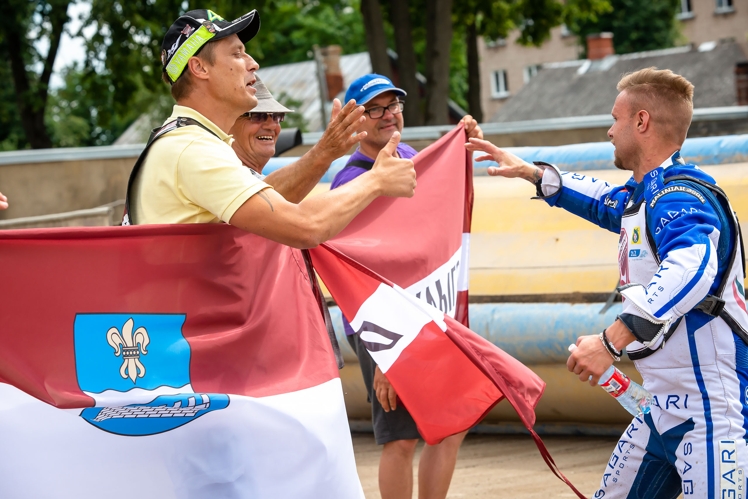 Optibet Lokomotiv Daugavpils 55 — 34 SpecHouse PSŻ Poznań / 2021-07-04. Fotogrāfs Romualds Rubenis un Artemijs Stašāns
