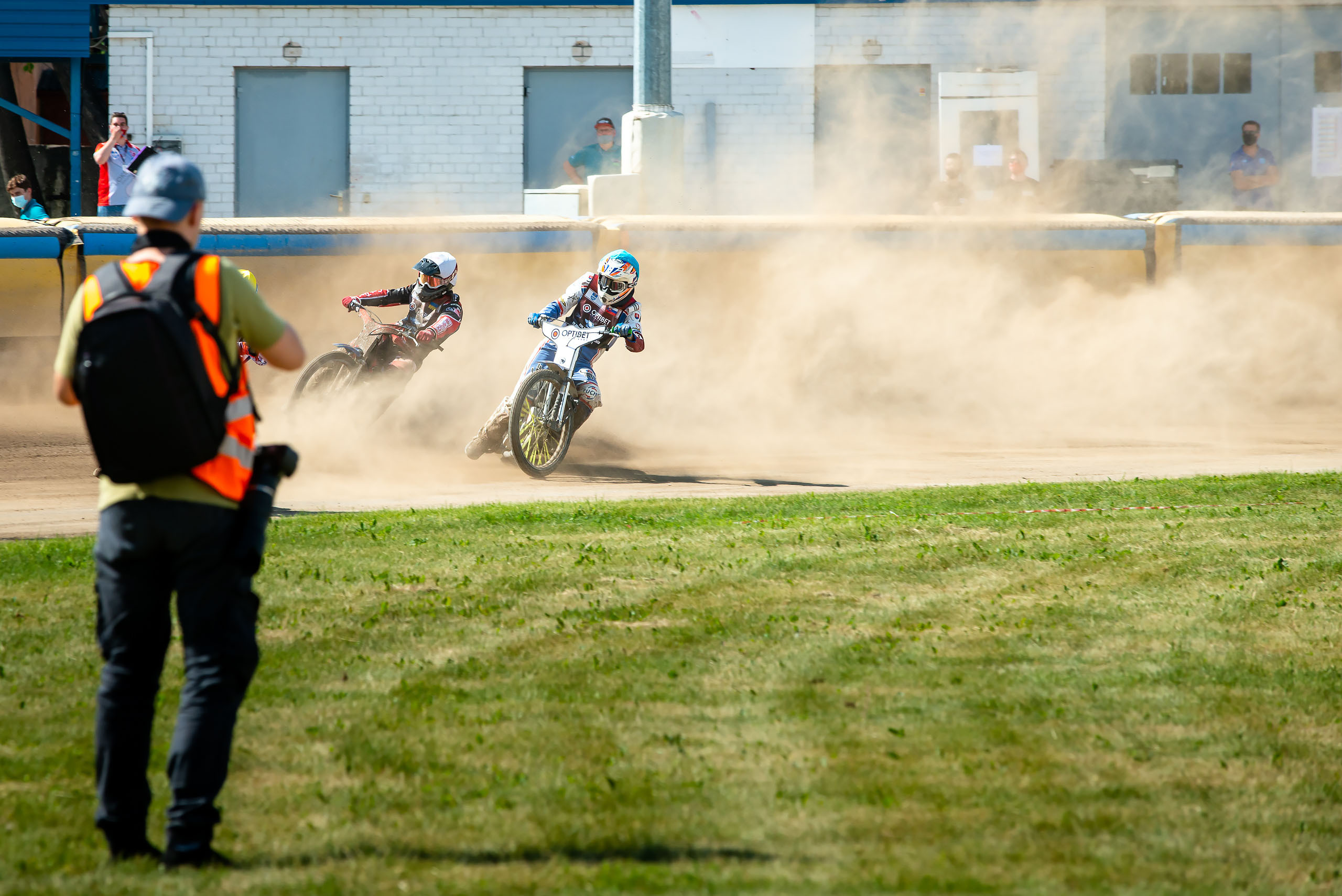 FIM Speedway U21 World Championship Qualifying Round 1 / 2021-06-12. Fotogrāfs Romualds Rubenis un Artemijs Stašāns