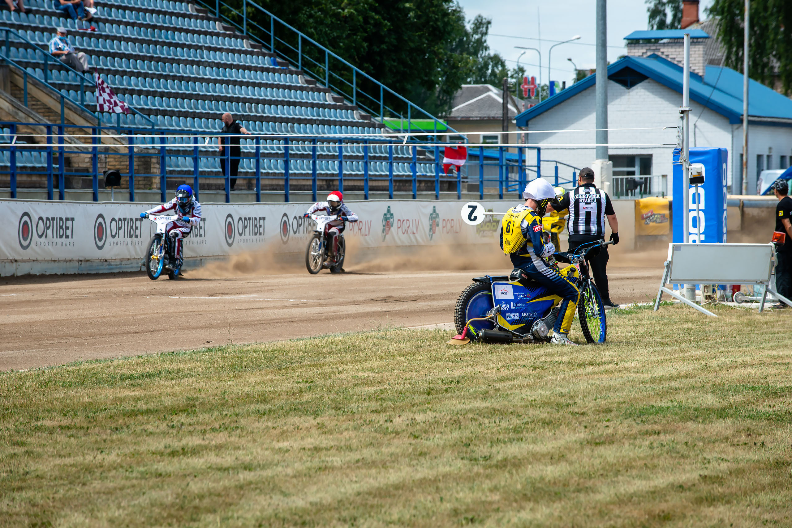 Optibet Lokomotiv Daugavpils 55 — 34 SpecHouse PSŻ Poznań / 2021-07-04. Fotogrāfs Romualds Rubenis un Artemijs Stašāns