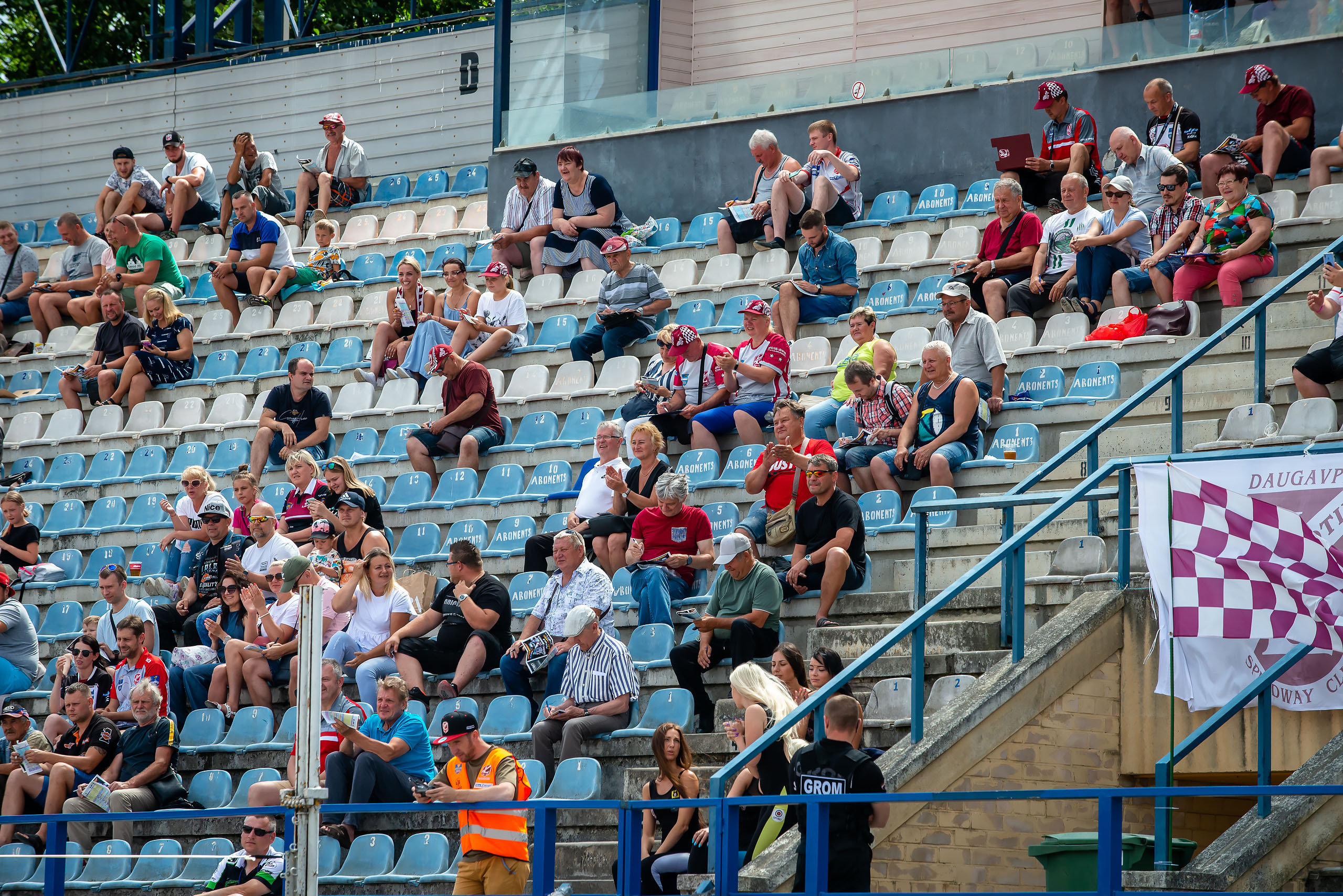 Optibet Lokomotiv Daugavpils 55 — 34 SpecHouse PSŻ Poznań / 2021-07-04. Fotogrāfs Romualds Rubenis un Artemijs Stašāns