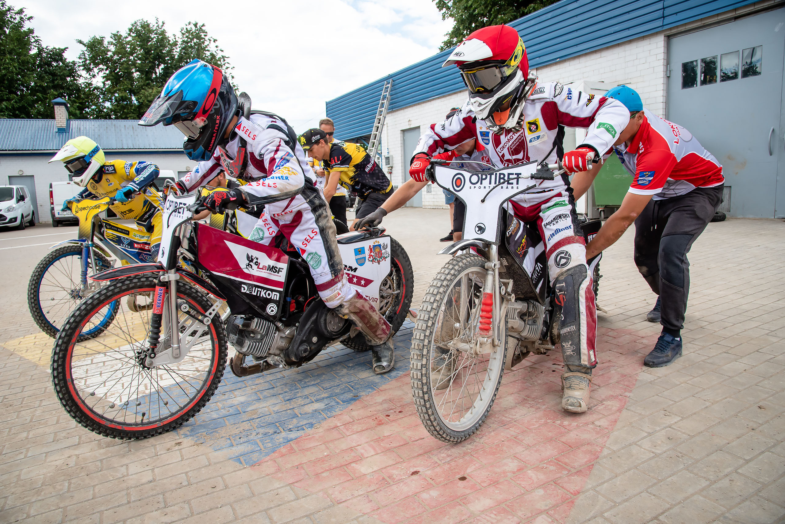 Optibet Lokomotiv Daugavpils 55 — 34 SpecHouse PSŻ Poznań / 2021-07-04. Fotogrāfs Romualds Rubenis un Artemijs Stašāns