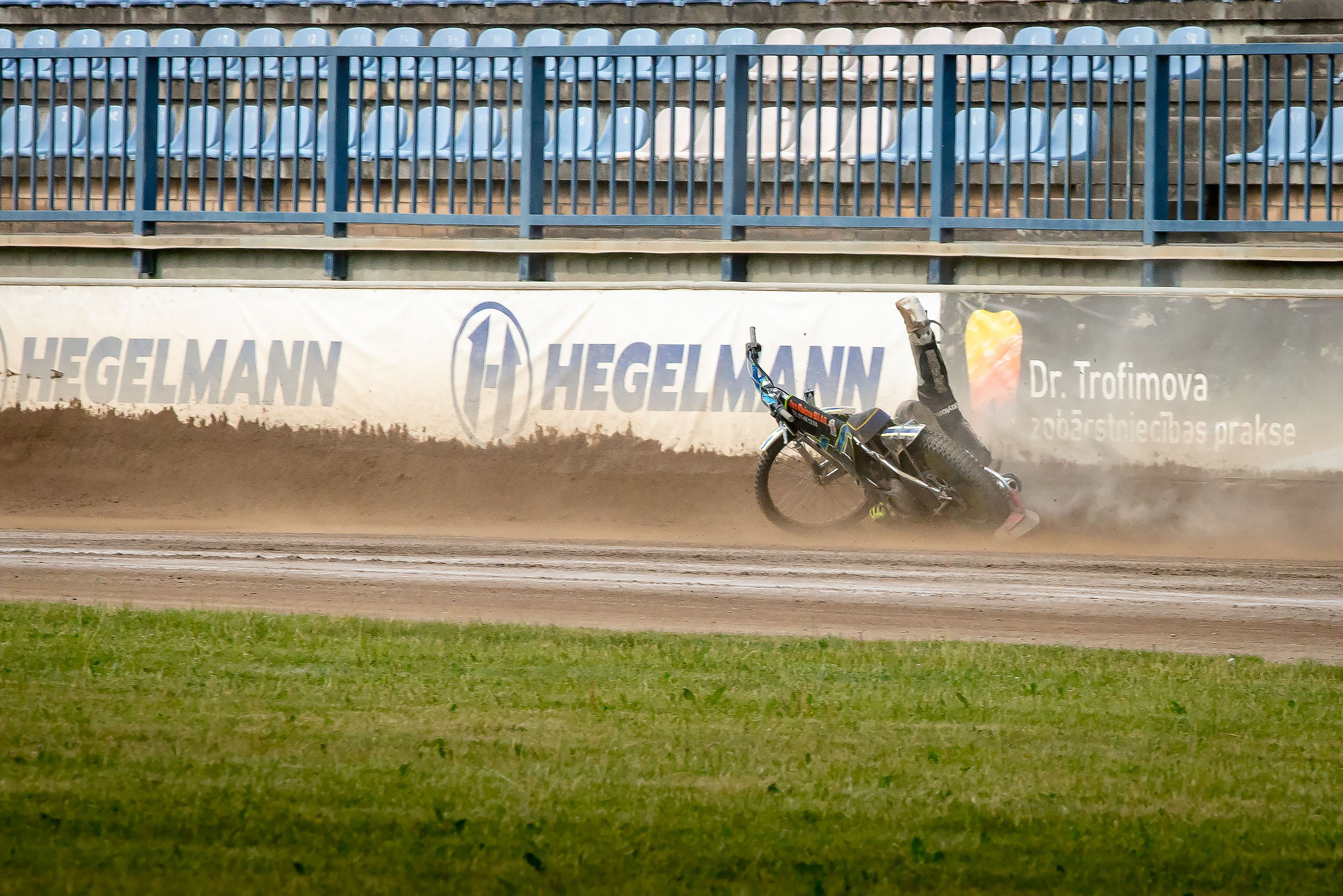 FIM Speedway U21 World Championship Qualifying Round 1 / 2021-06-12. Fotogrāfs Romualds Rubenis un Artemijs Stašāns