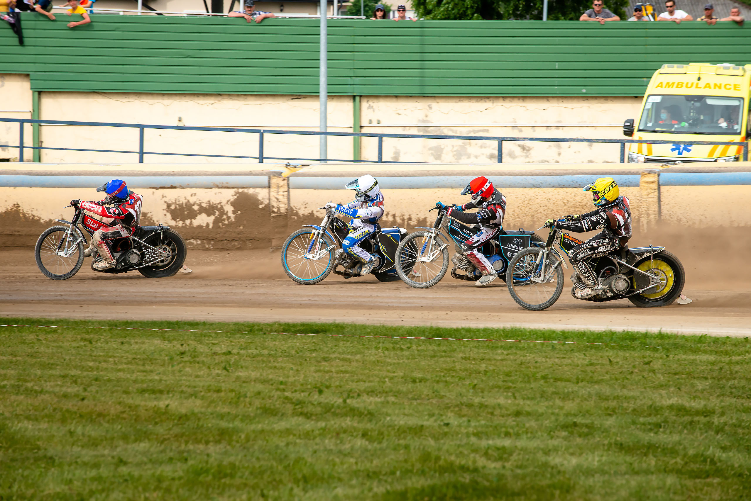 FIM Speedway U21 World Championship Qualifying Round 1 / 2021-06-12. Fotogrāfs Romualds Rubenis un Artemijs Stašāns
