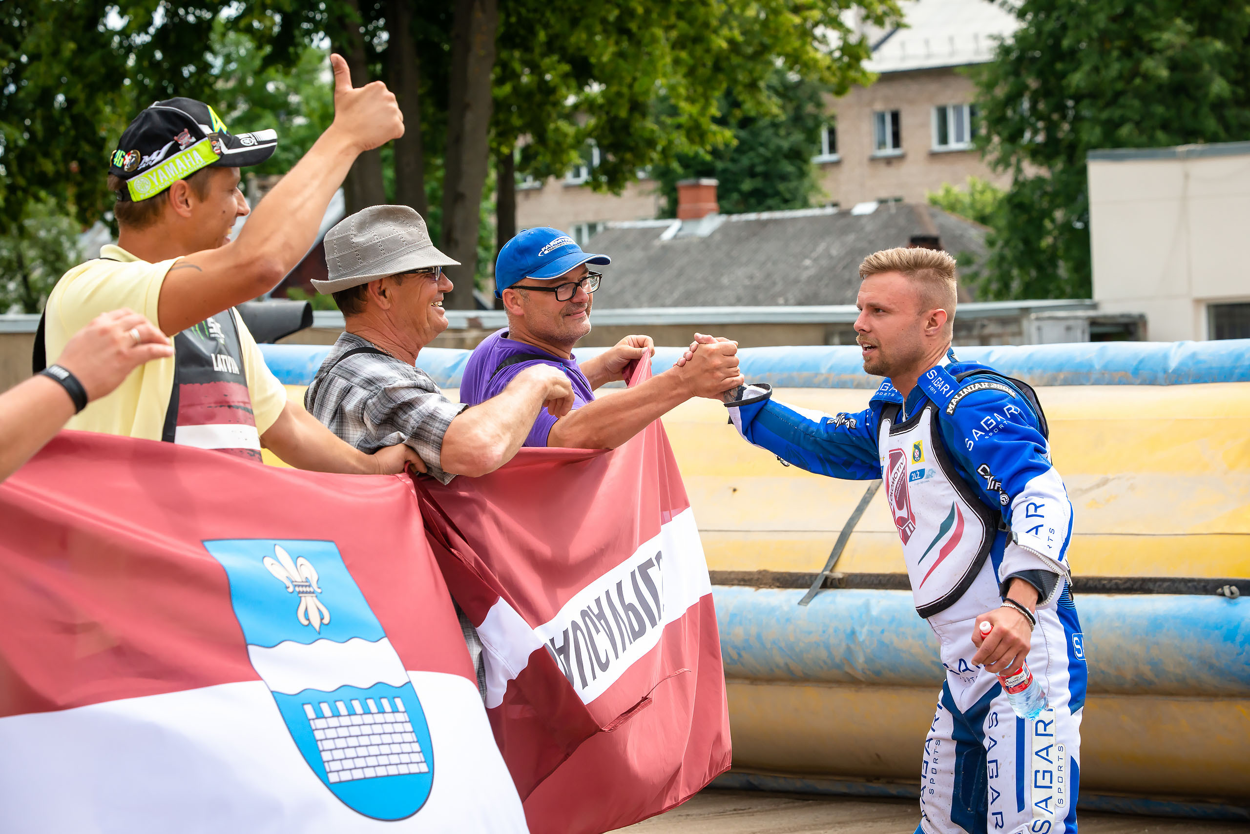 Optibet Lokomotiv Daugavpils 55 — 34 SpecHouse PSŻ Poznań / 2021-07-04. Fotogrāfs Romualds Rubenis un Artemijs Stašāns