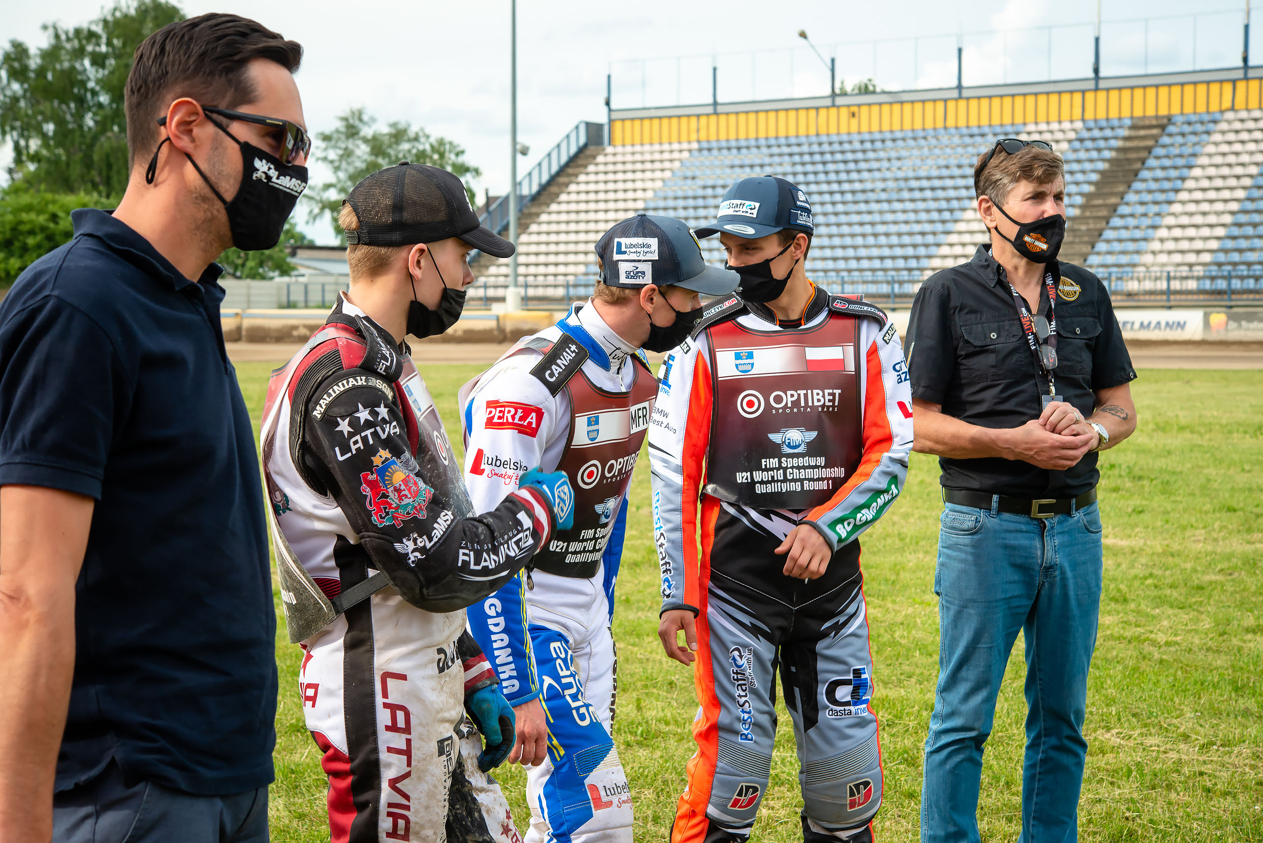 FIM Speedway U21 World Championship Qualifying Round 1 / 2021-06-12. Fotogrāfs Romualds Rubenis un Artemijs Stašāns
