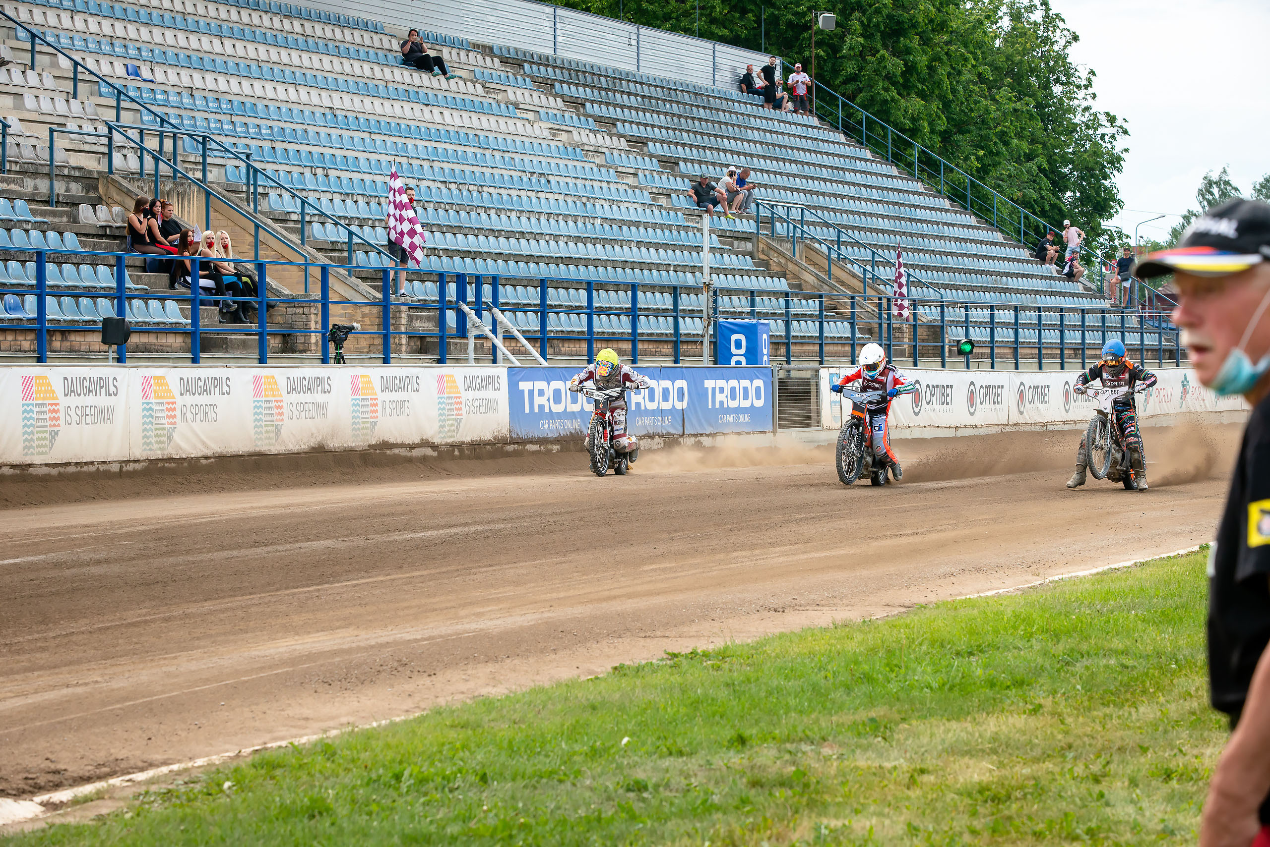 FIM Speedway U21 World Championship Qualifying Round 1 / 2021-06-12. Fotogrāfs Romualds Rubenis un Artemijs Stašāns