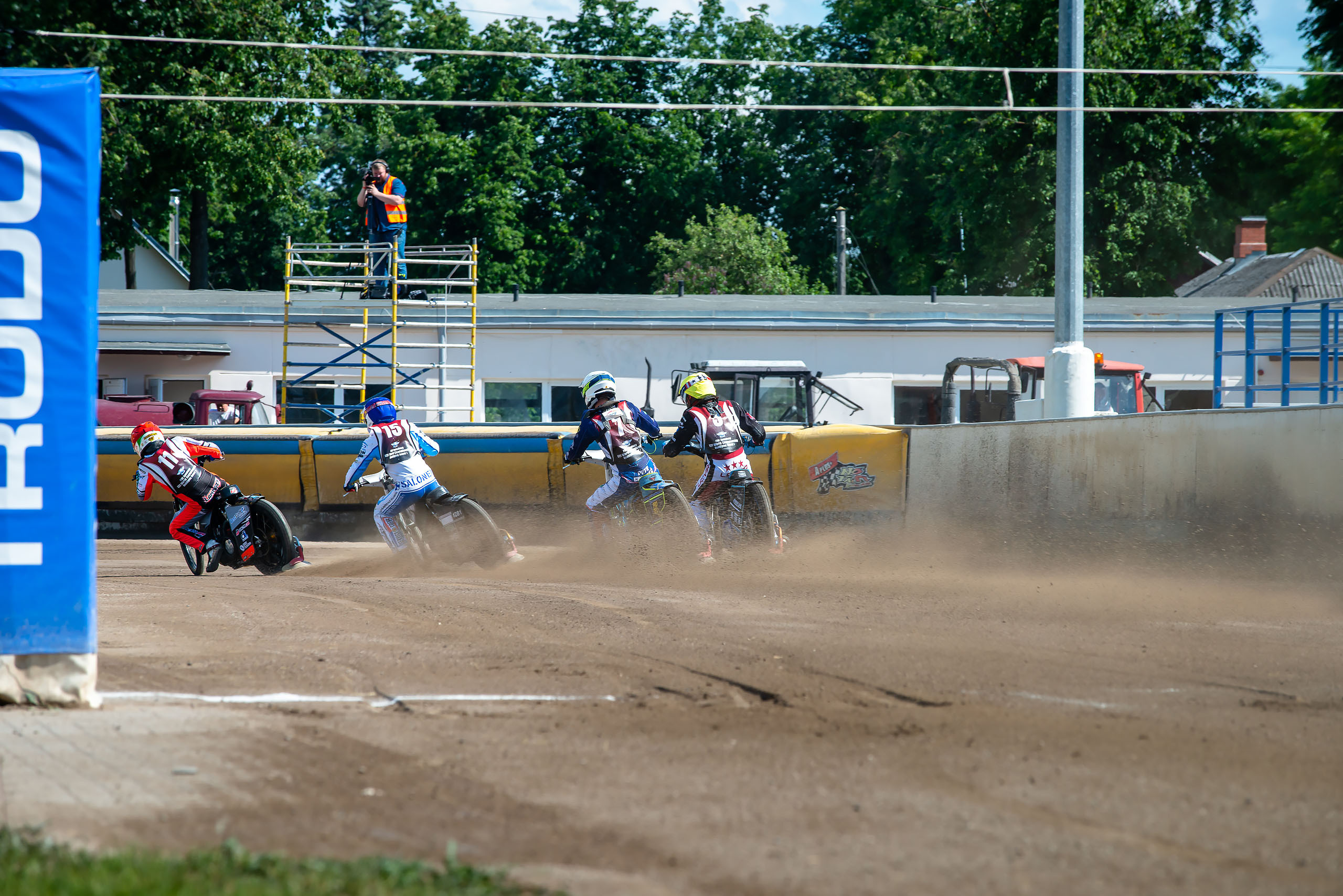FIM Speedway U21 World Championship Qualifying Round 1 / 2021-06-12. Fotogrāfs Romualds Rubenis un Artemijs Stašāns