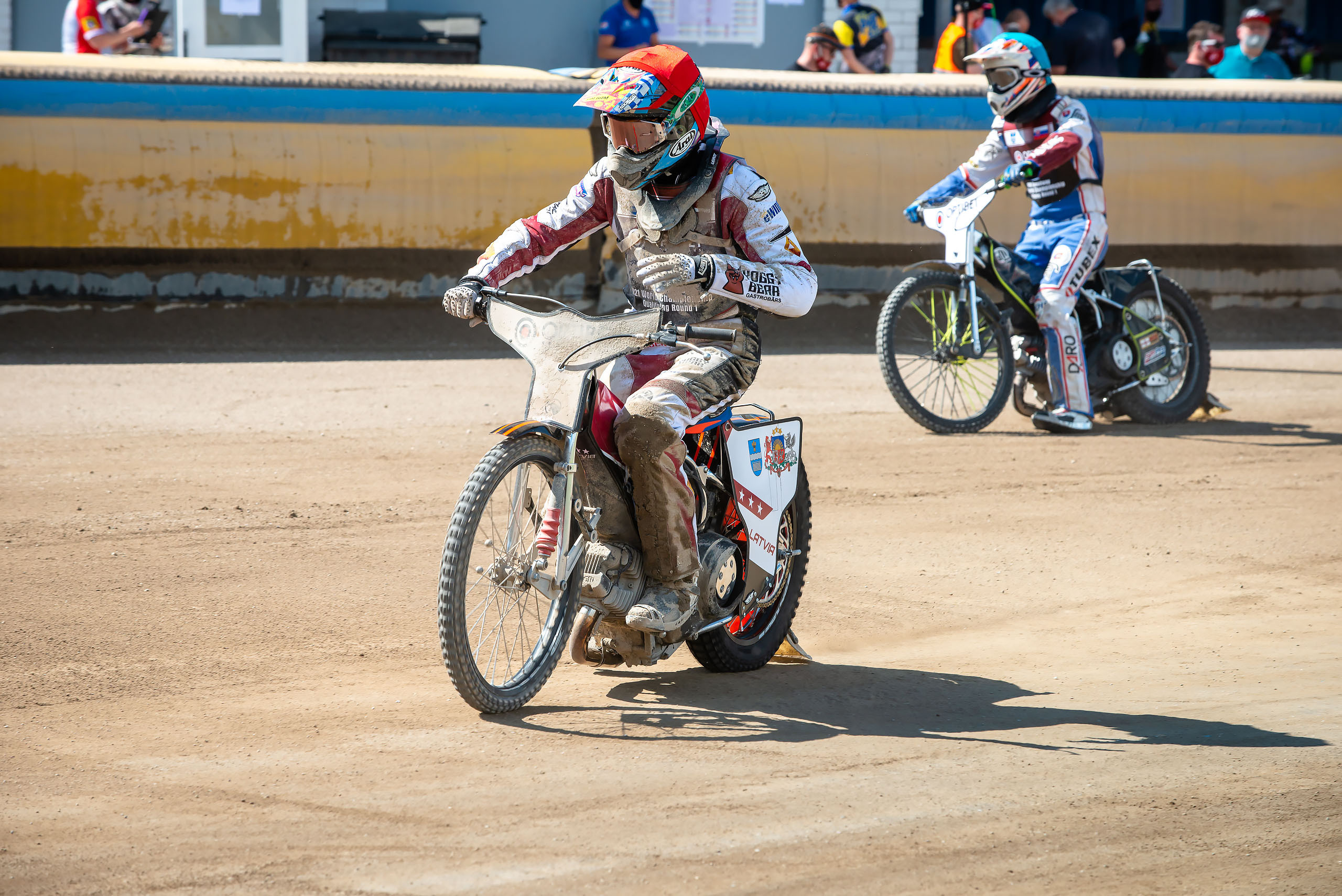 FIM Speedway U21 World Championship Qualifying Round 1 / 2021-06-12. Fotogrāfs Romualds Rubenis un Artemijs Stašāns