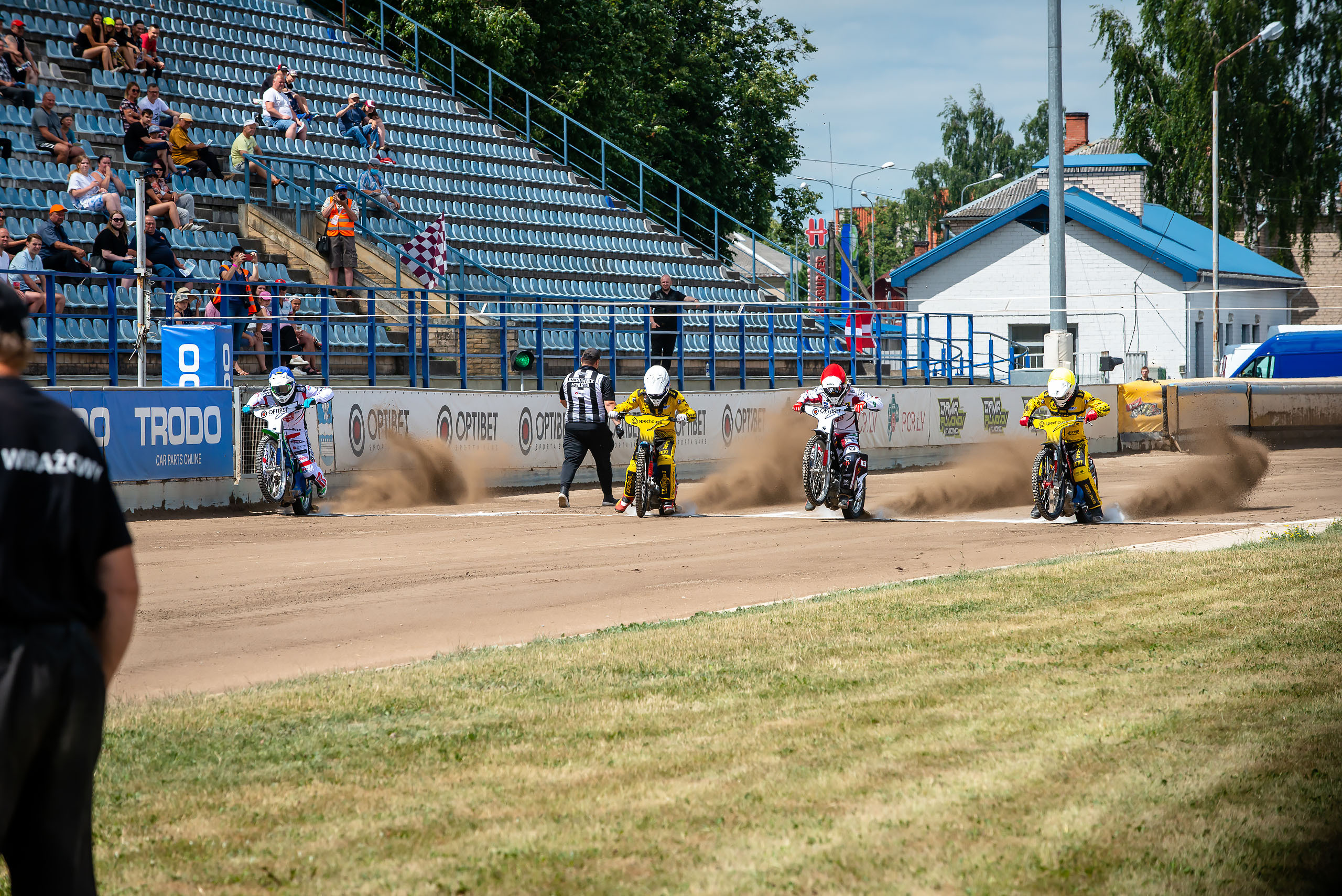 Optibet Lokomotiv Daugavpils 55 — 34 SpecHouse PSŻ Poznań / 2021-07-04. Fotogrāfs Romualds Rubenis un Artemijs Stašāns