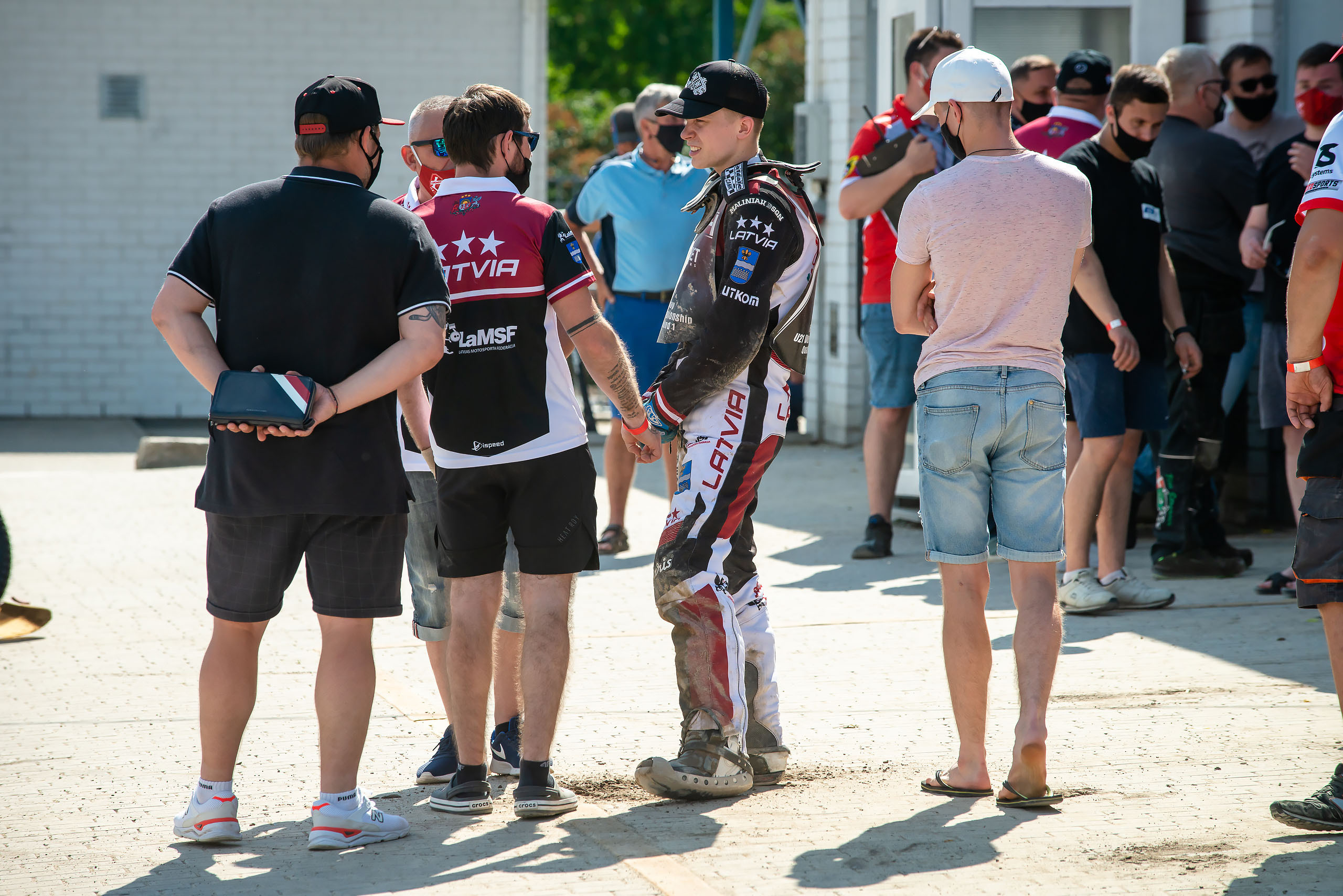 FIM Speedway U21 World Championship Qualifying Round 1 / 2021-06-12. Fotogrāfs Romualds Rubenis un Artemijs Stašāns