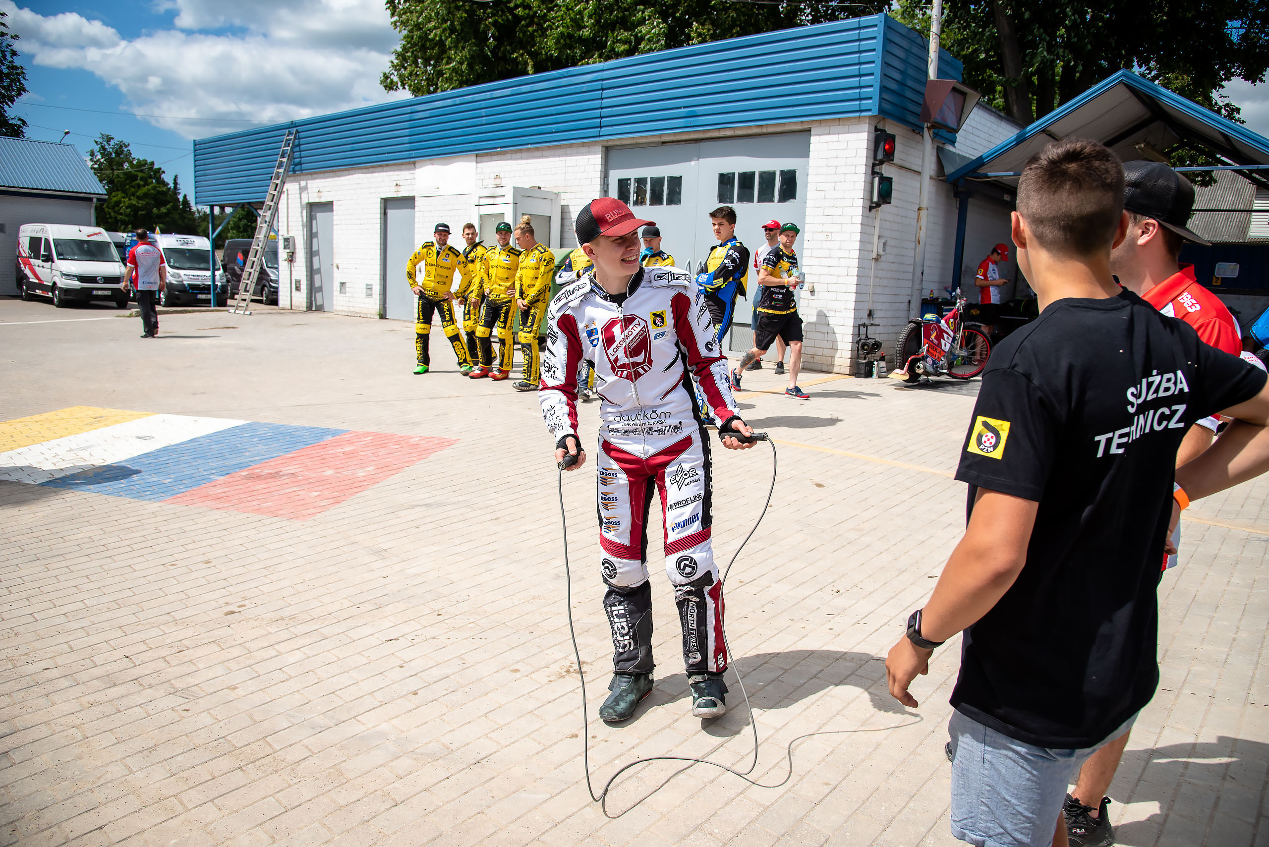 Optibet Lokomotiv Daugavpils 55 — 34 SpecHouse PSŻ Poznań / 2021-07-04. Fotogrāfs Romualds Rubenis un Artemijs Stašāns