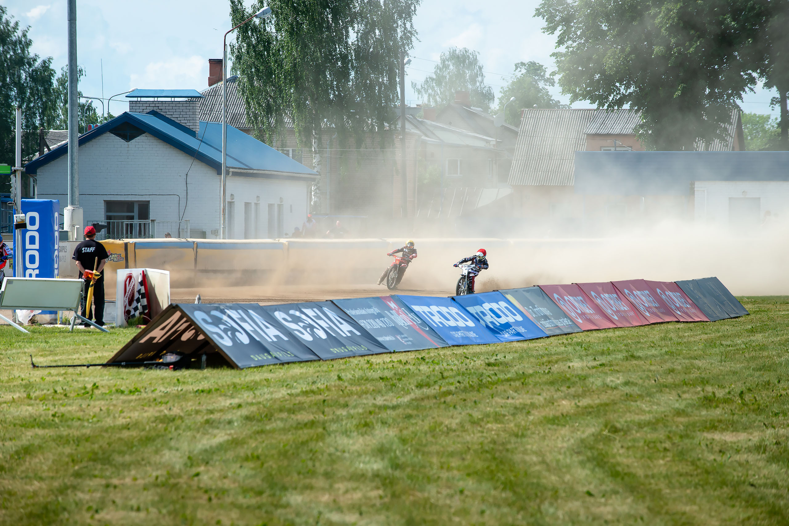 FIM Speedway U21 World Championship Qualifying Round 1 / 2021-06-12. Fotogrāfs Romualds Rubenis un Artemijs Stašāns
