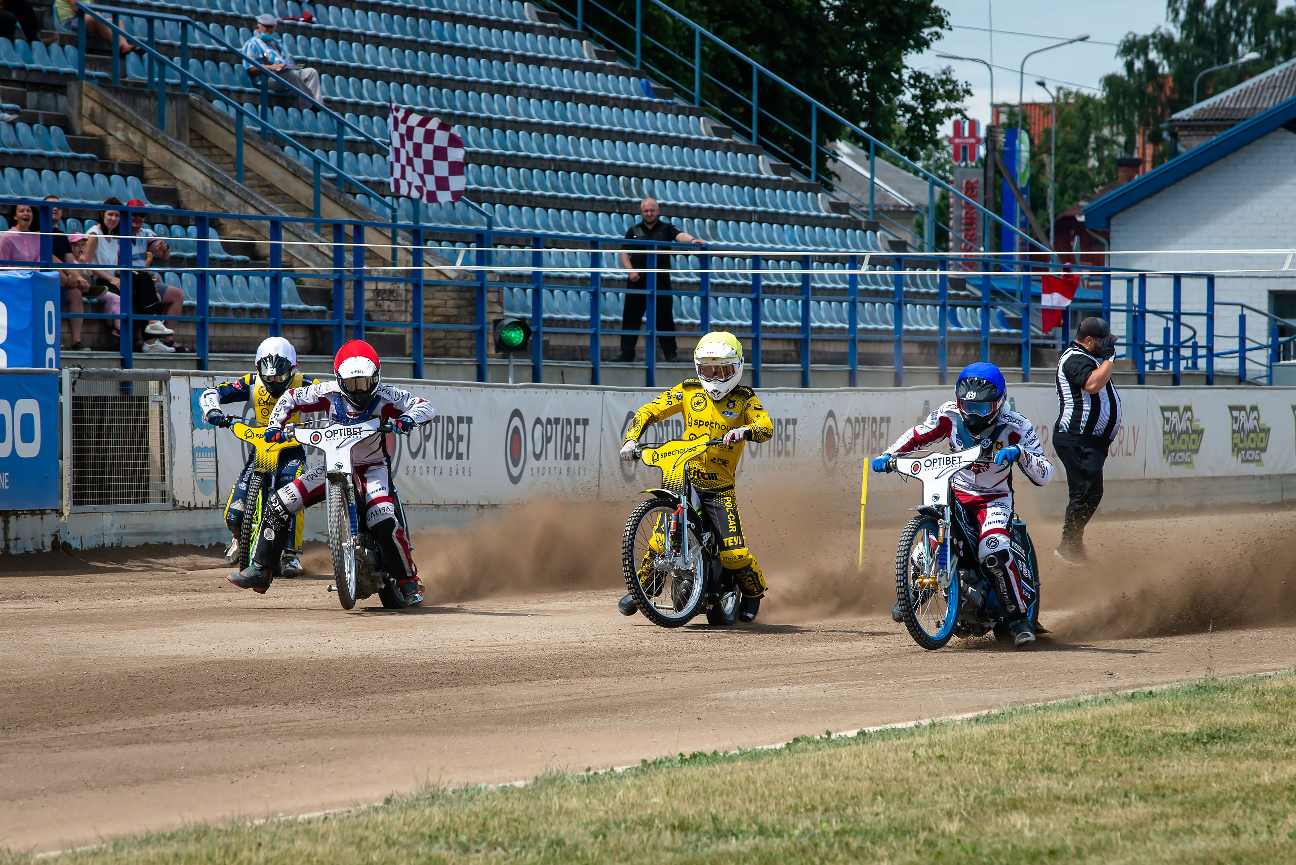 Optibet Lokomotiv Daugavpils 55 — 34 SpecHouse PSŻ Poznań / 2021-07-04. Fotogrāfs Romualds Rubenis un Artemijs Stašāns