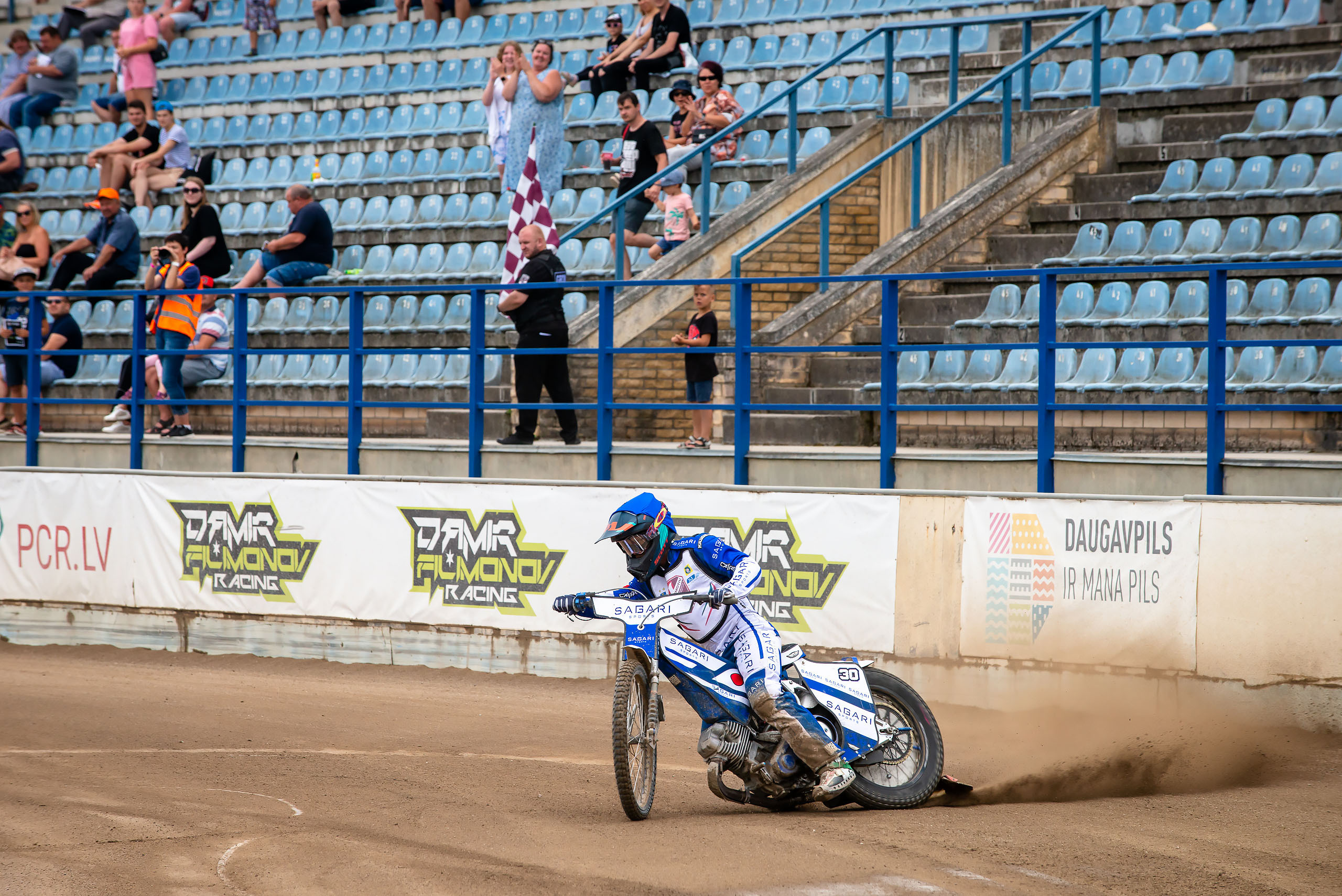 Optibet Lokomotiv Daugavpils 55 — 34 SpecHouse PSŻ Poznań / 2021-07-04. Fotogrāfs Romualds Rubenis un Artemijs Stašāns