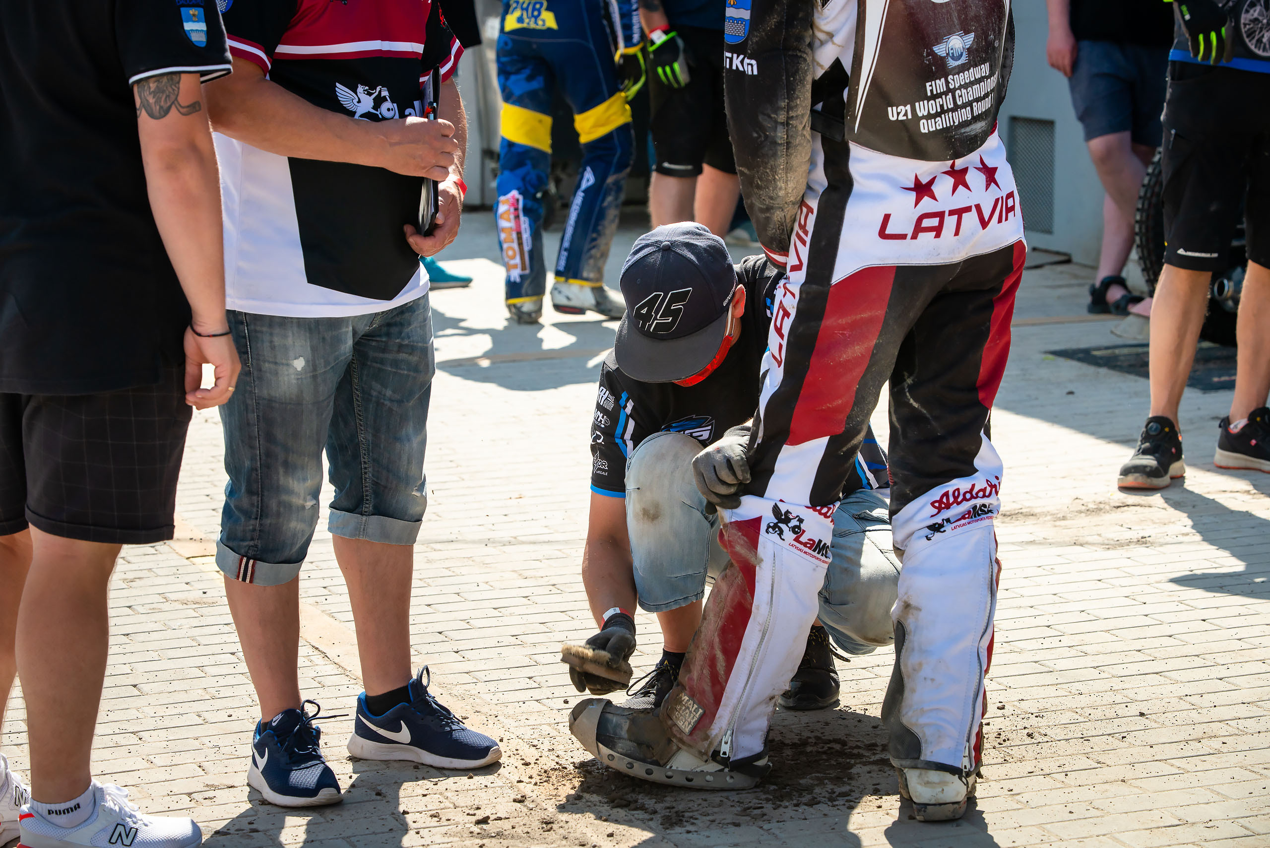 FIM Speedway U21 World Championship Qualifying Round 1 / 2021-06-12. Fotogrāfs Romualds Rubenis un Artemijs Stašāns