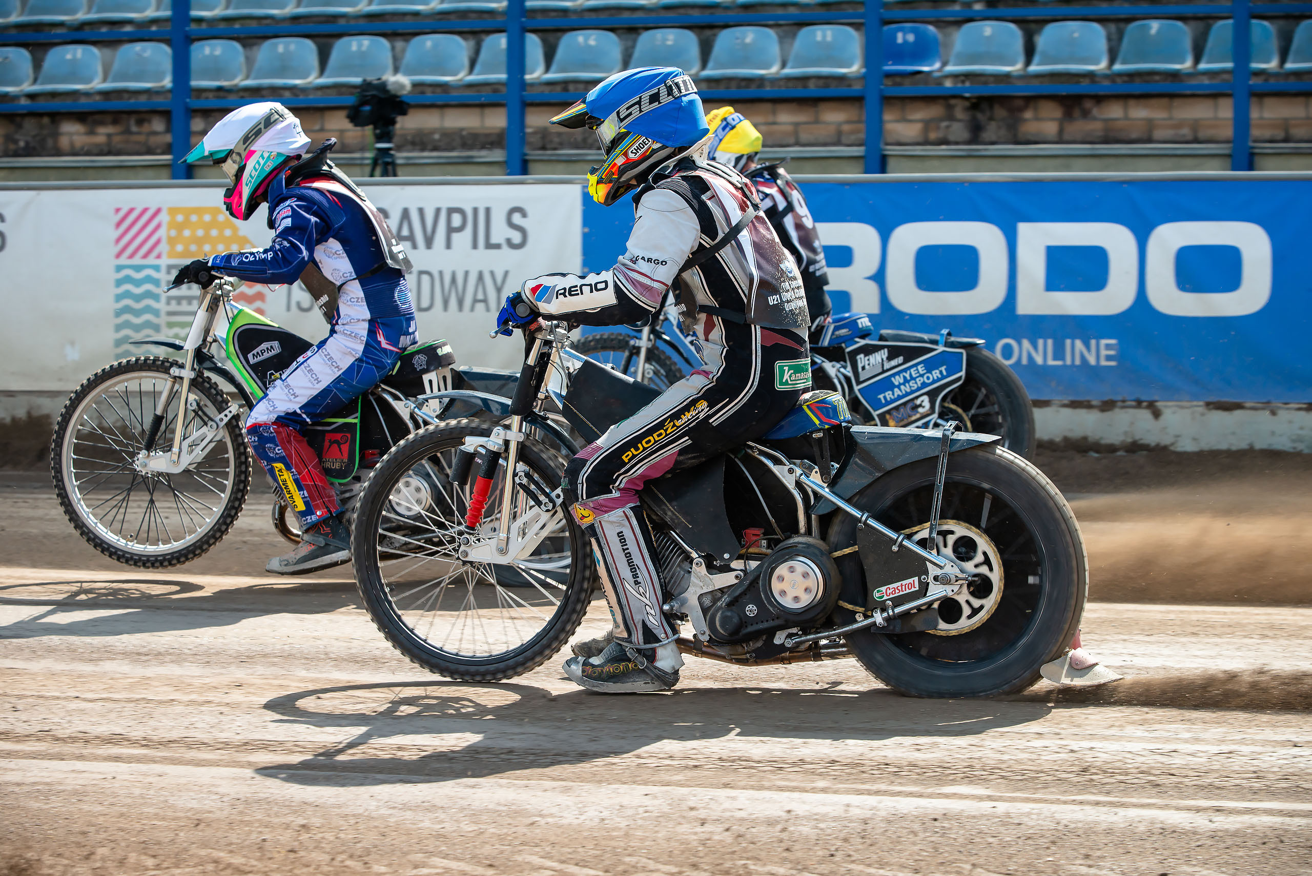 FIM Speedway U21 World Championship Qualifying Round 1 / 2021-06-12. Fotogrāfs Romualds Rubenis un Artemijs Stašāns