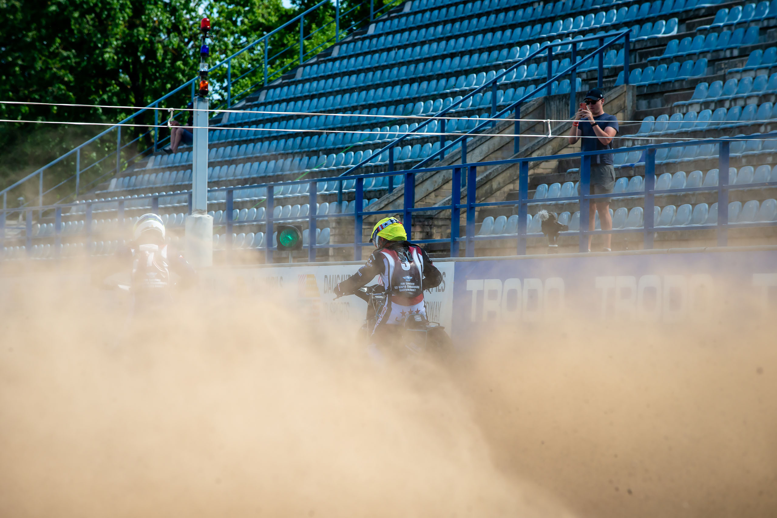 FIM Speedway U21 World Championship Qualifying Round 1 / 2021-06-12. Fotogrāfs Romualds Rubenis un Artemijs Stašāns