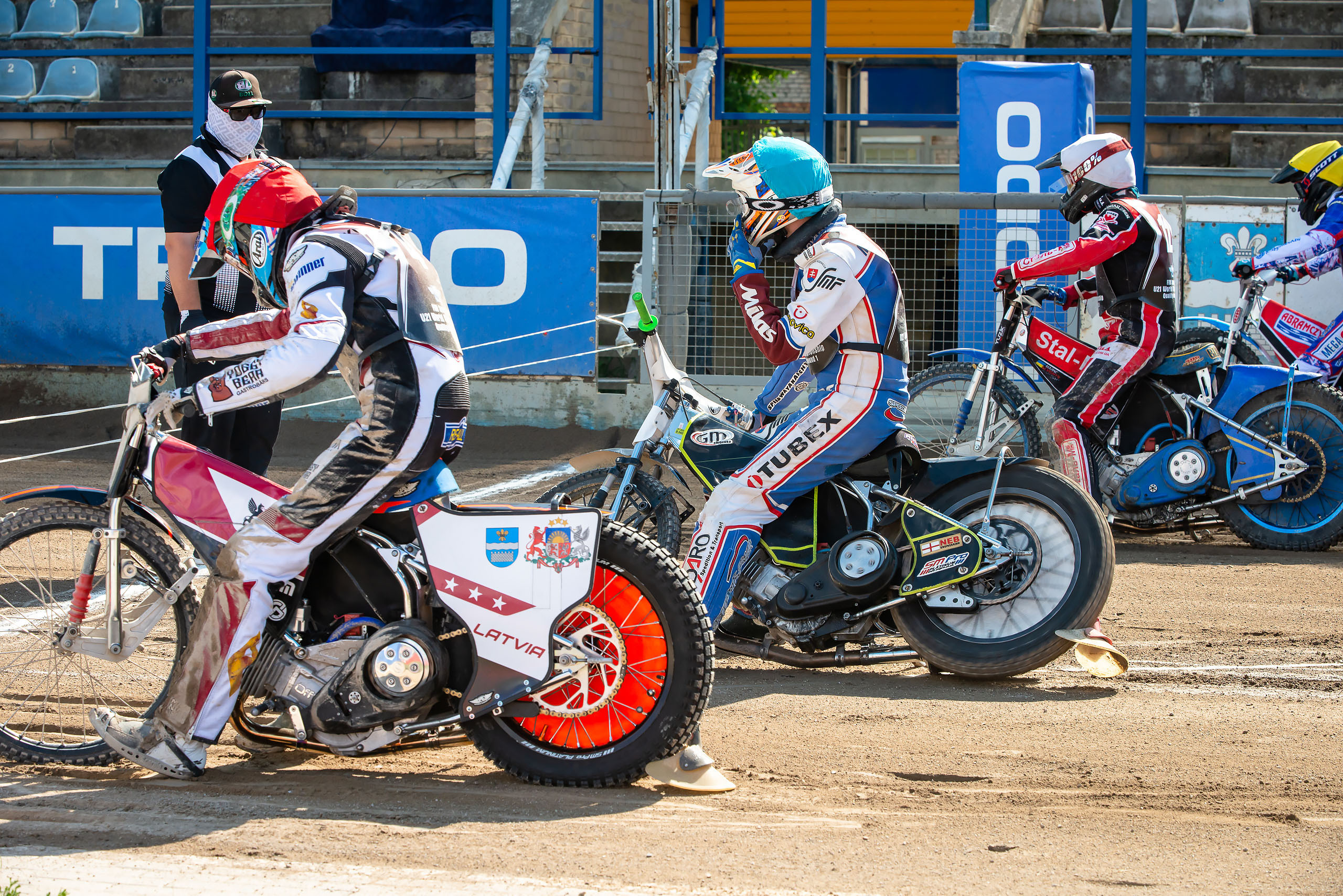 FIM Speedway U21 World Championship Qualifying Round 1 / 2021-06-12. Fotogrāfs Romualds Rubenis un Artemijs Stašāns