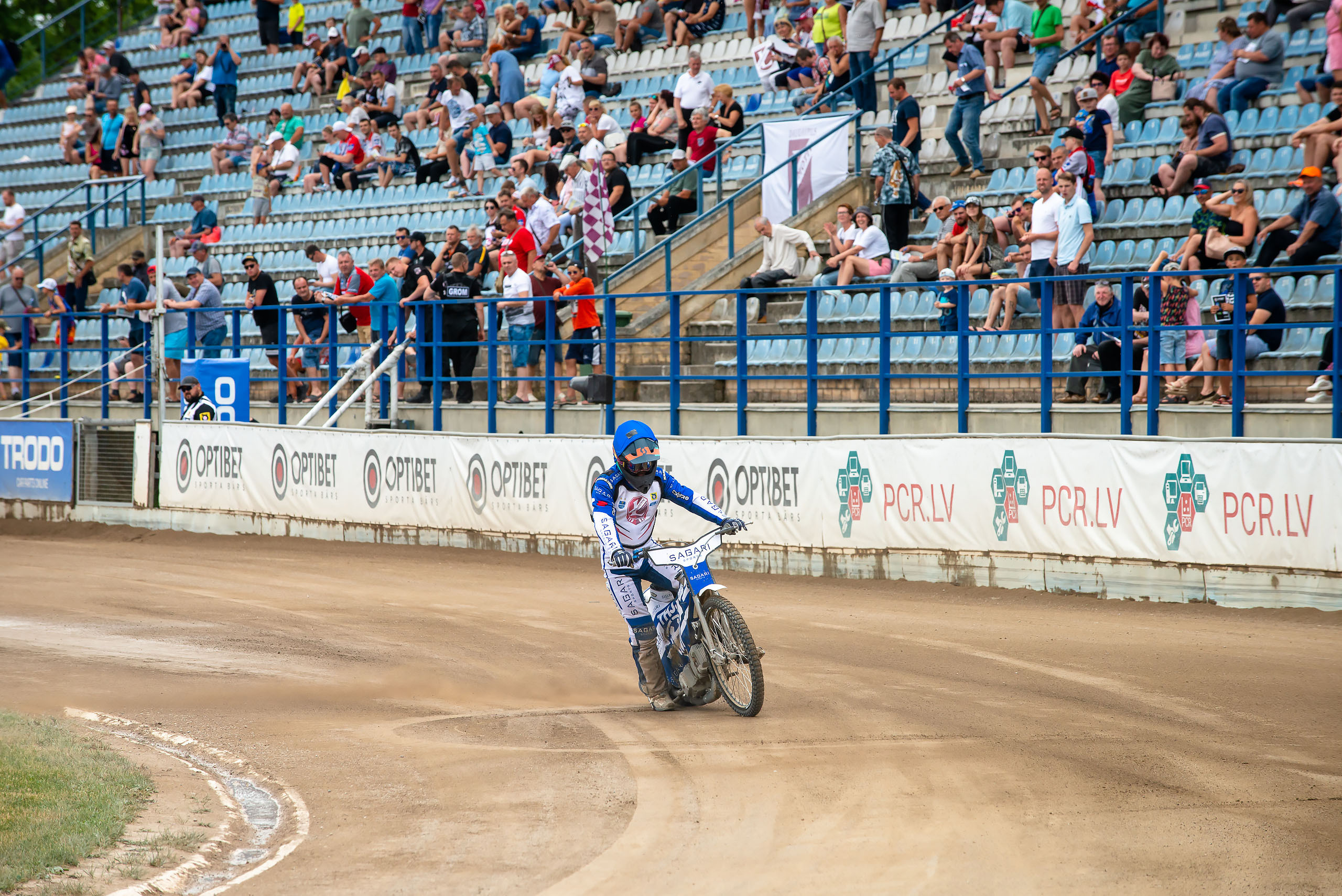 Optibet Lokomotiv Daugavpils 55 — 34 SpecHouse PSŻ Poznań / 2021-07-04. Fotogrāfs Romualds Rubenis un Artemijs Stašāns