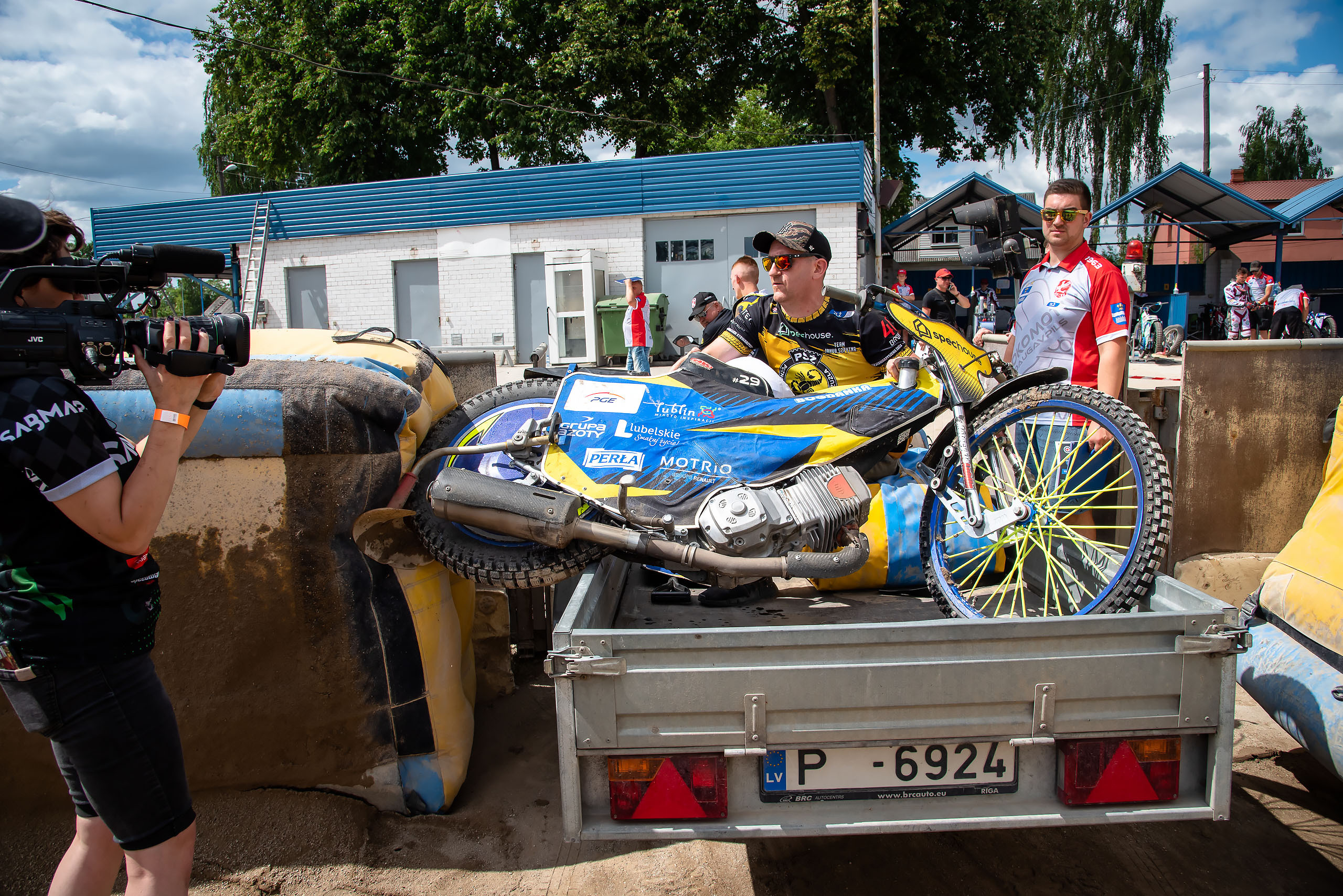 Optibet Lokomotiv Daugavpils 55 — 34 SpecHouse PSŻ Poznań / 2021-07-04. Fotogrāfs Romualds Rubenis un Artemijs Stašāns
