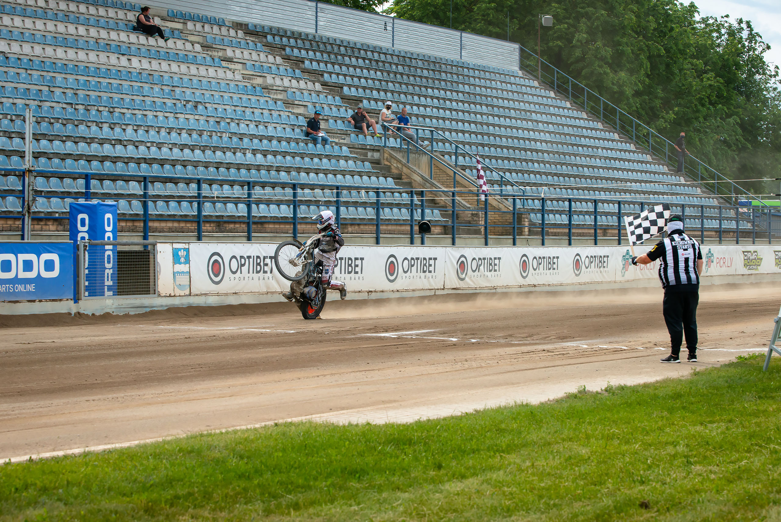 FIM Speedway U21 World Championship Qualifying Round 1 / 2021-06-12. Fotogrāfs Romualds Rubenis un Artemijs Stašāns