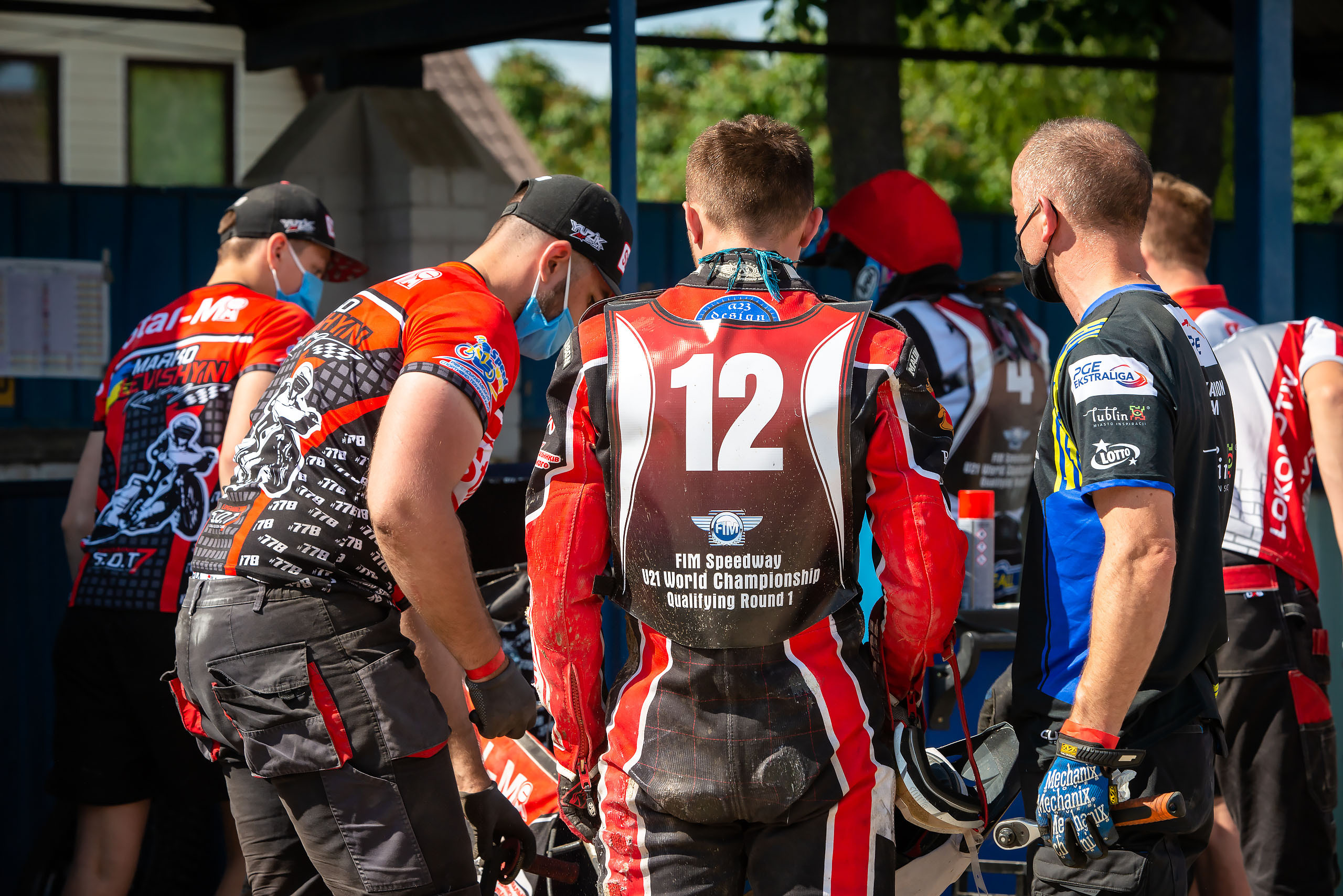 FIM Speedway U21 World Championship Qualifying Round 1 / 2021-06-12. Fotogrāfs Romualds Rubenis un Artemijs Stašāns