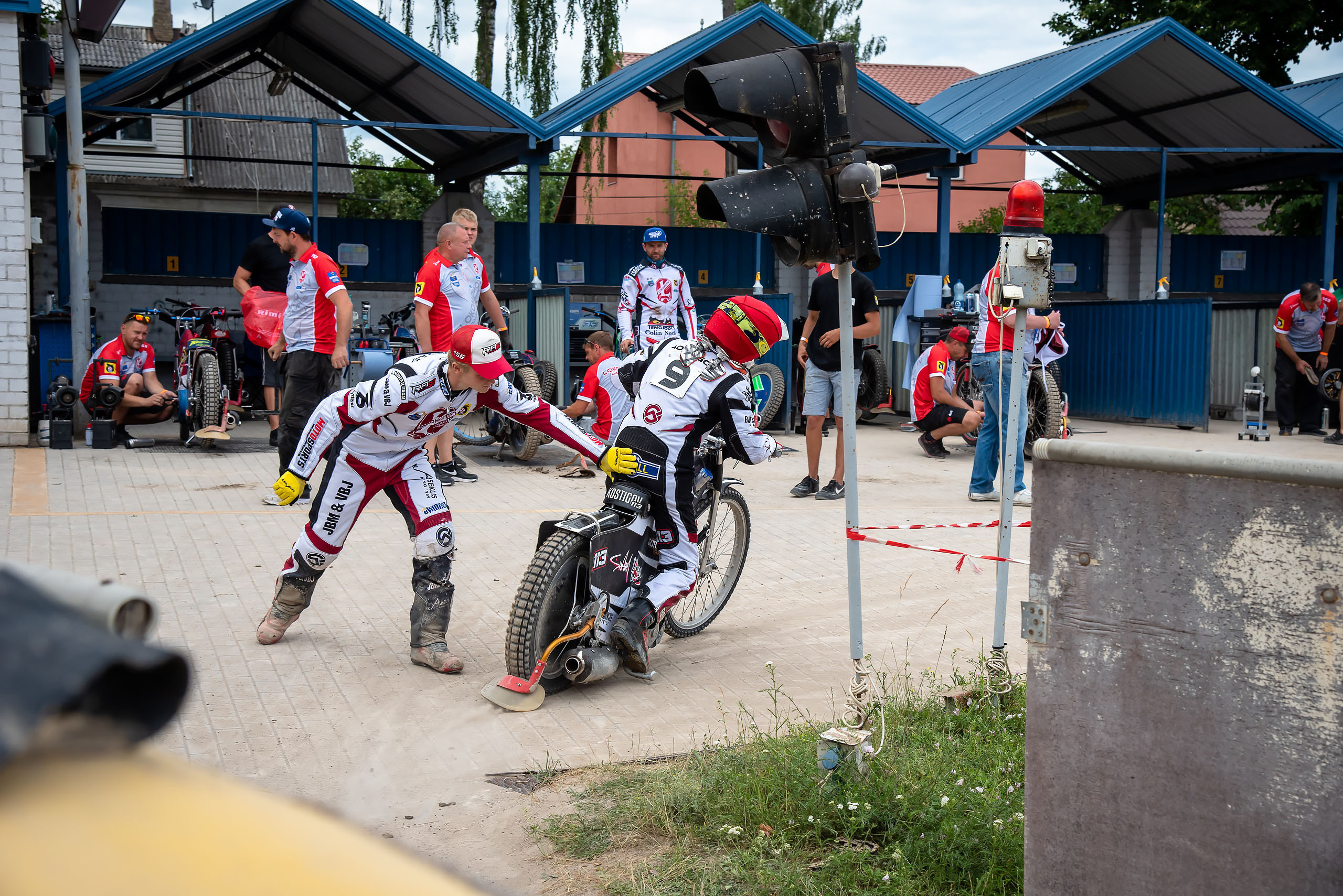 Optibet Lokomotiv Daugavpils 55 — 34 SpecHouse PSŻ Poznań / 2021-07-04. Fotogrāfs Romualds Rubenis un Artemijs Stašāns