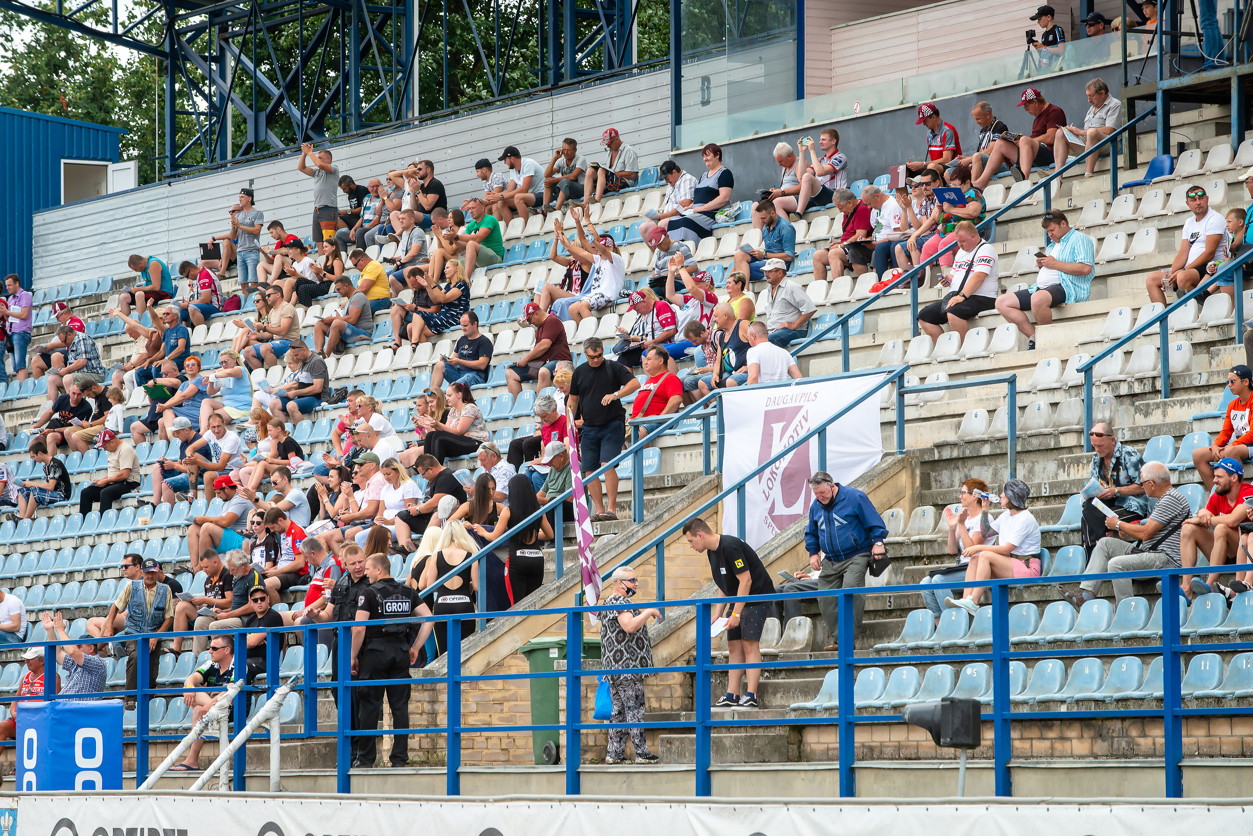 Optibet Lokomotiv Daugavpils 55 — 34 SpecHouse PSŻ Poznań / 2021-07-04. Fotogrāfs Romualds Rubenis un Artemijs Stašāns