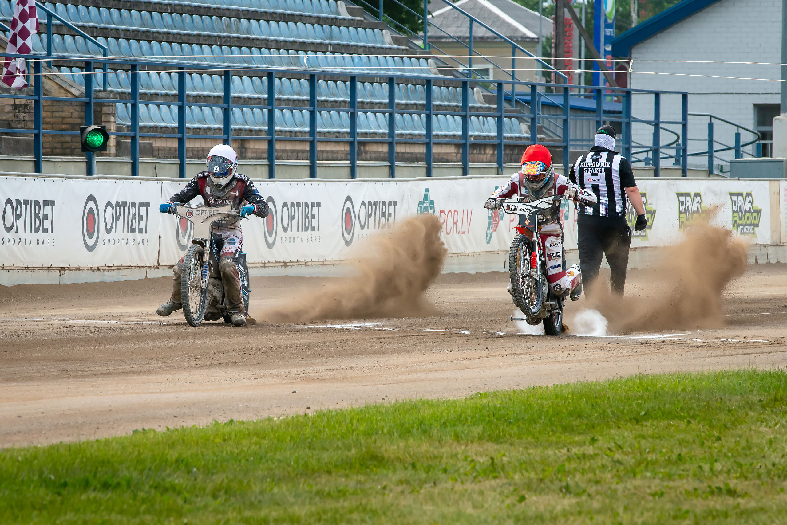 FIM Speedway U21 World Championship Qualifying Round 1 / 2021-06-12. Fotogrāfs Romualds Rubenis un Artemijs Stašāns