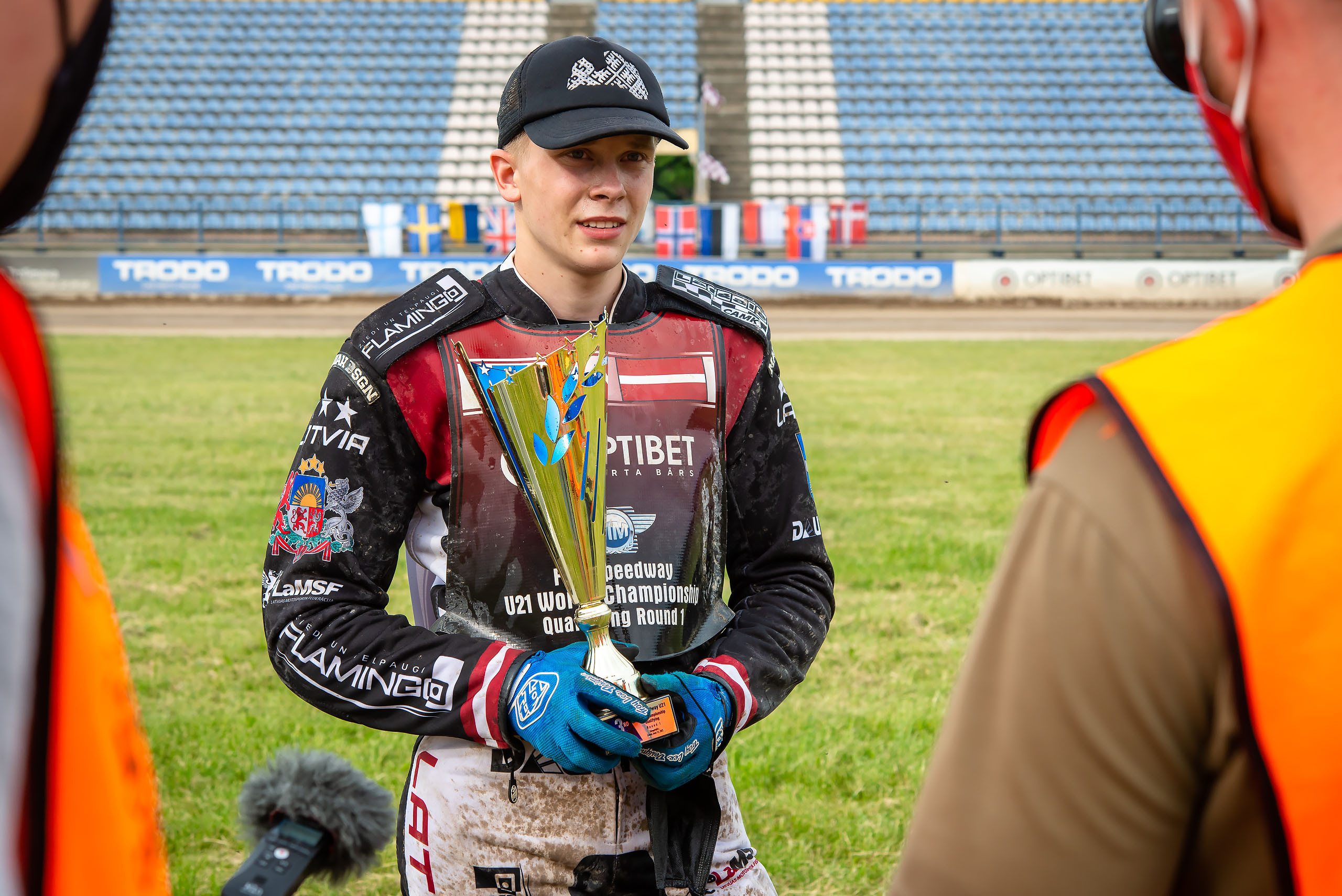 FIM Speedway U21 World Championship Qualifying Round 1 / 2021-06-12. Fotogrāfs Romualds Rubenis un Artemijs Stašāns