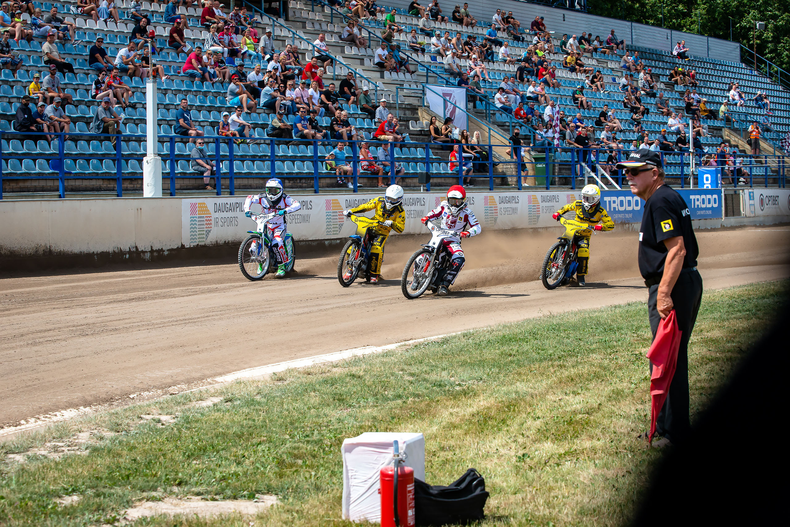 Optibet Lokomotiv Daugavpils 55 — 34 SpecHouse PSŻ Poznań / 2021-07-04. Fotogrāfs Romualds Rubenis un Artemijs Stašāns