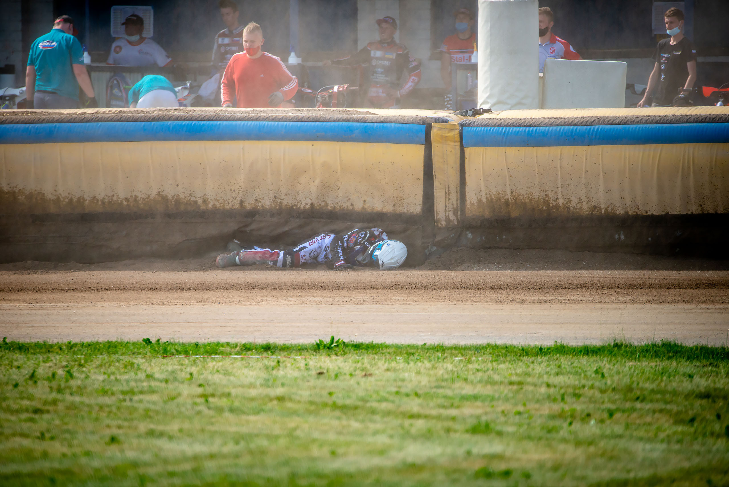 FIM Speedway U21 World Championship Qualifying Round 1 / 2021-06-12. Fotogrāfs Romualds Rubenis un Artemijs Stašāns