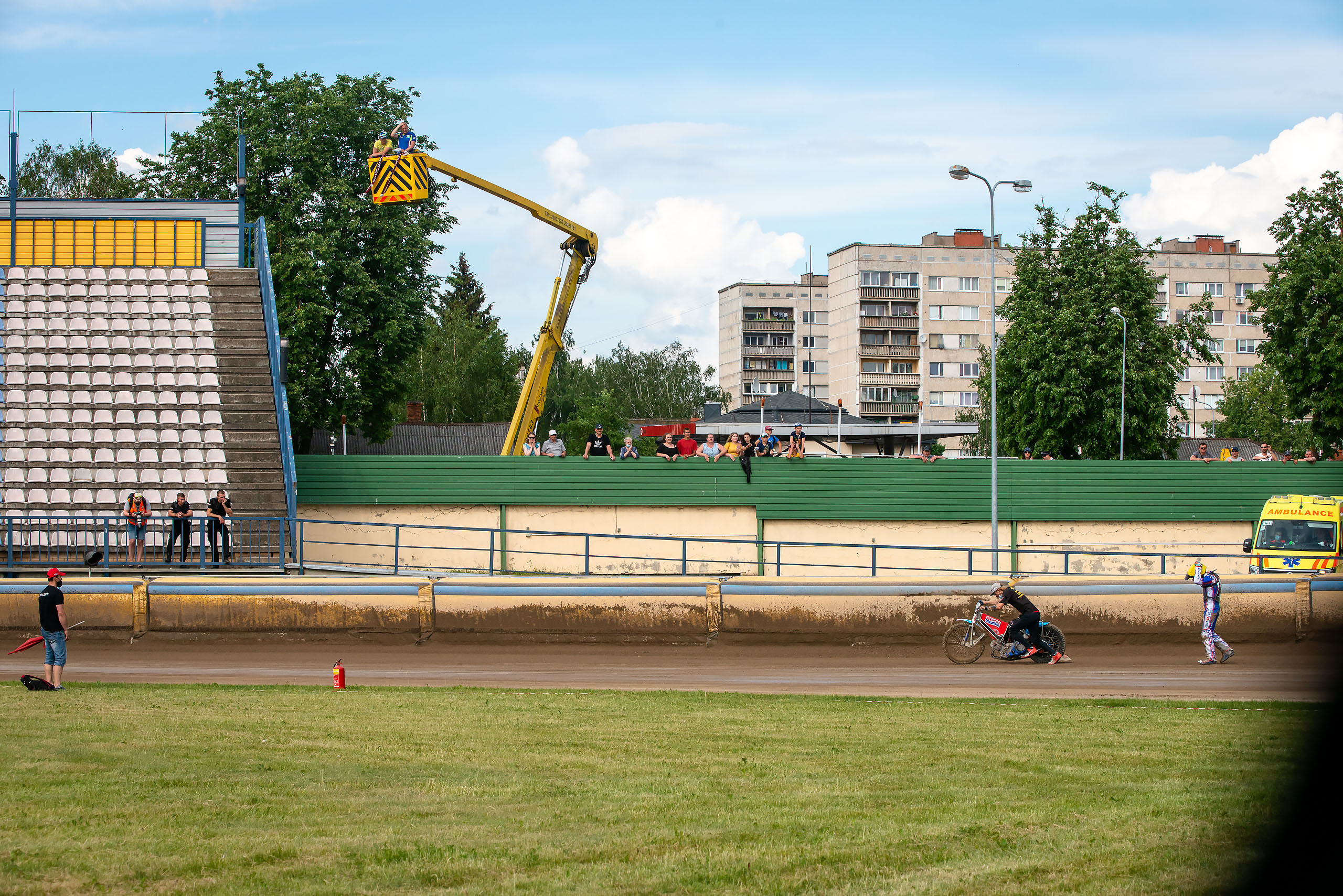 FIM Speedway U21 World Championship Qualifying Round 1 / 2021-06-12. Fotogrāfs Romualds Rubenis un Artemijs Stašāns