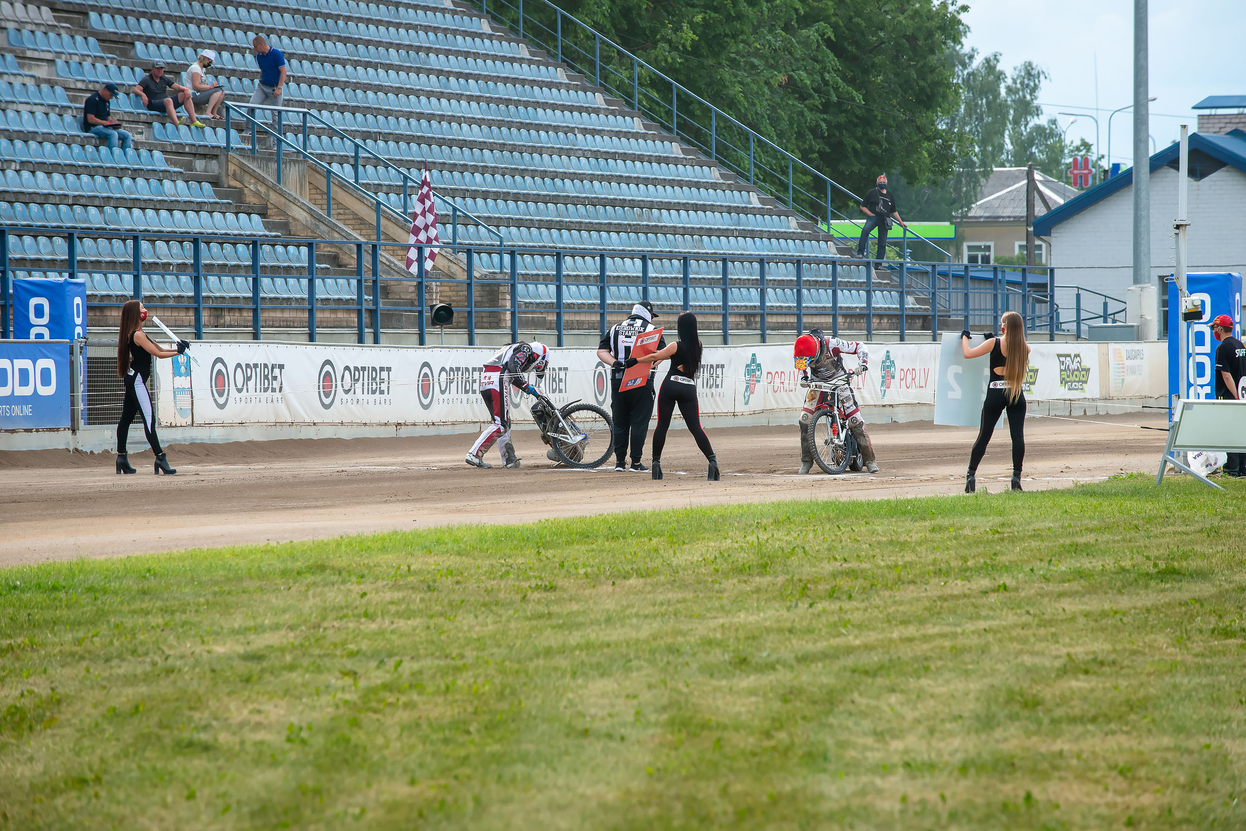 FIM Speedway U21 World Championship Qualifying Round 1 / 2021-06-12. Fotogrāfs Romualds Rubenis un Artemijs Stašāns