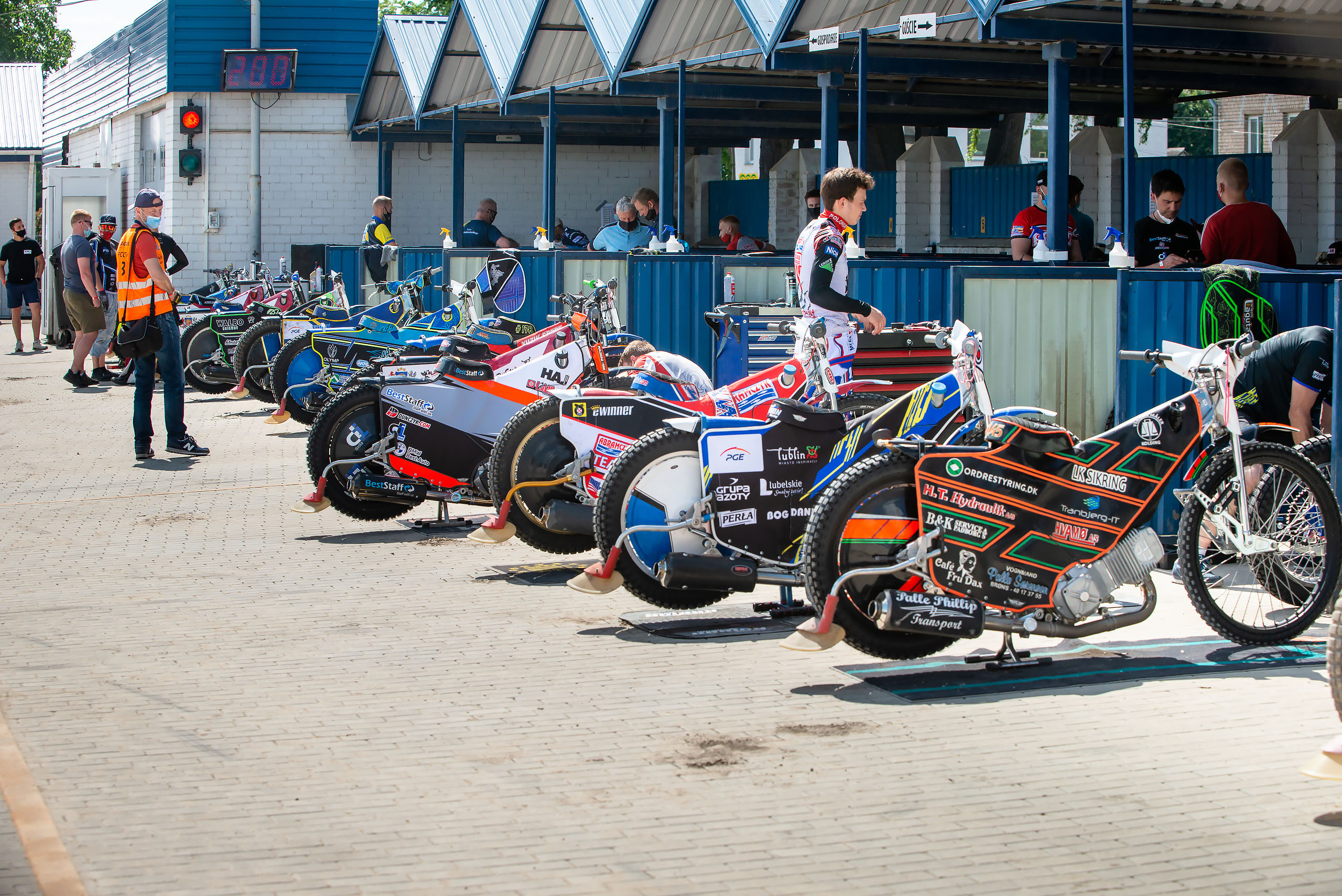FIM Speedway U21 World Championship Qualifying Round 1 / 2021-06-12. Fotogrāfs Romualds Rubenis un Artemijs Stašāns