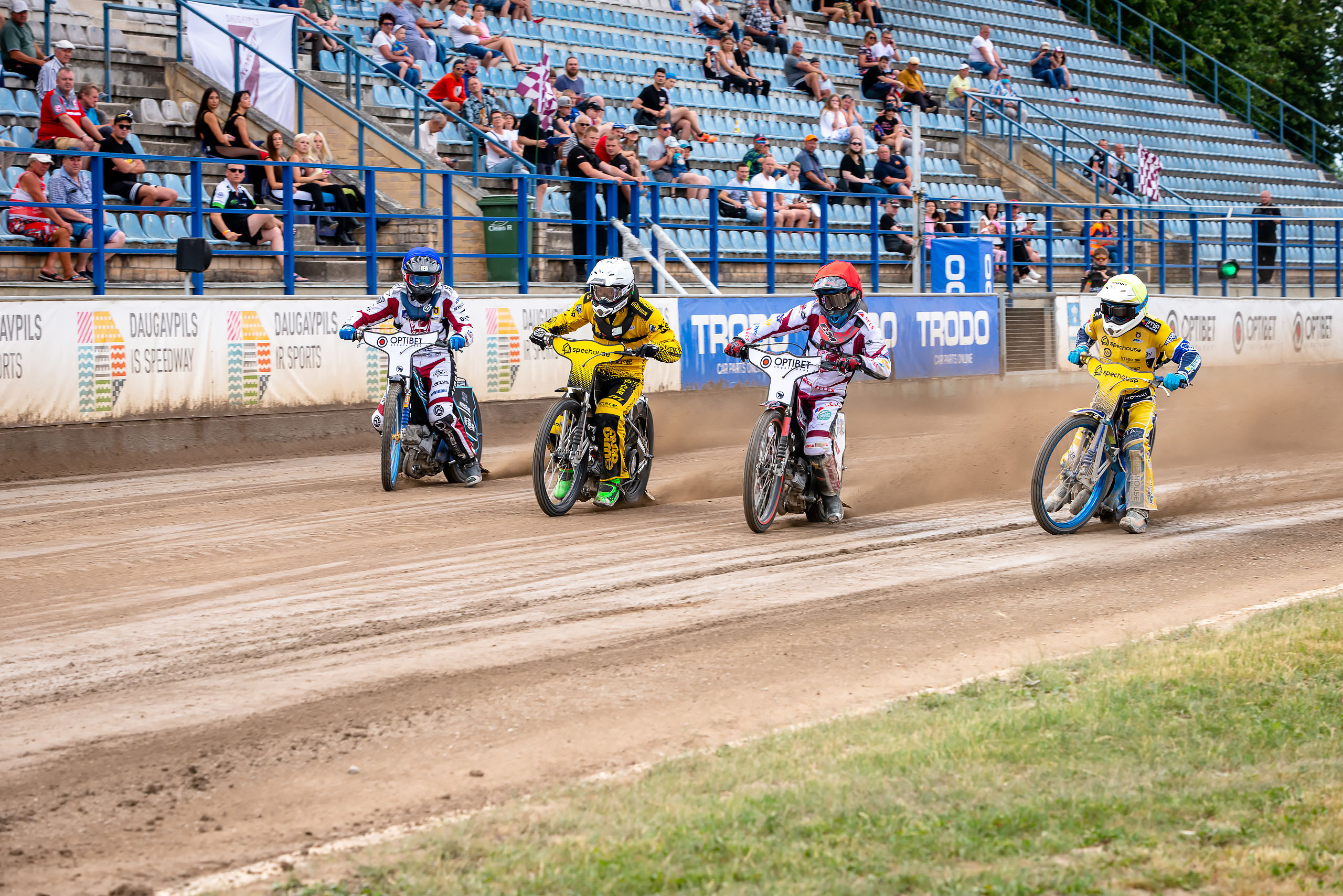 Optibet Lokomotiv Daugavpils 55 — 34 SpecHouse PSŻ Poznań / 2021-07-04. Fotogrāfs Romualds Rubenis un Artemijs Stašāns