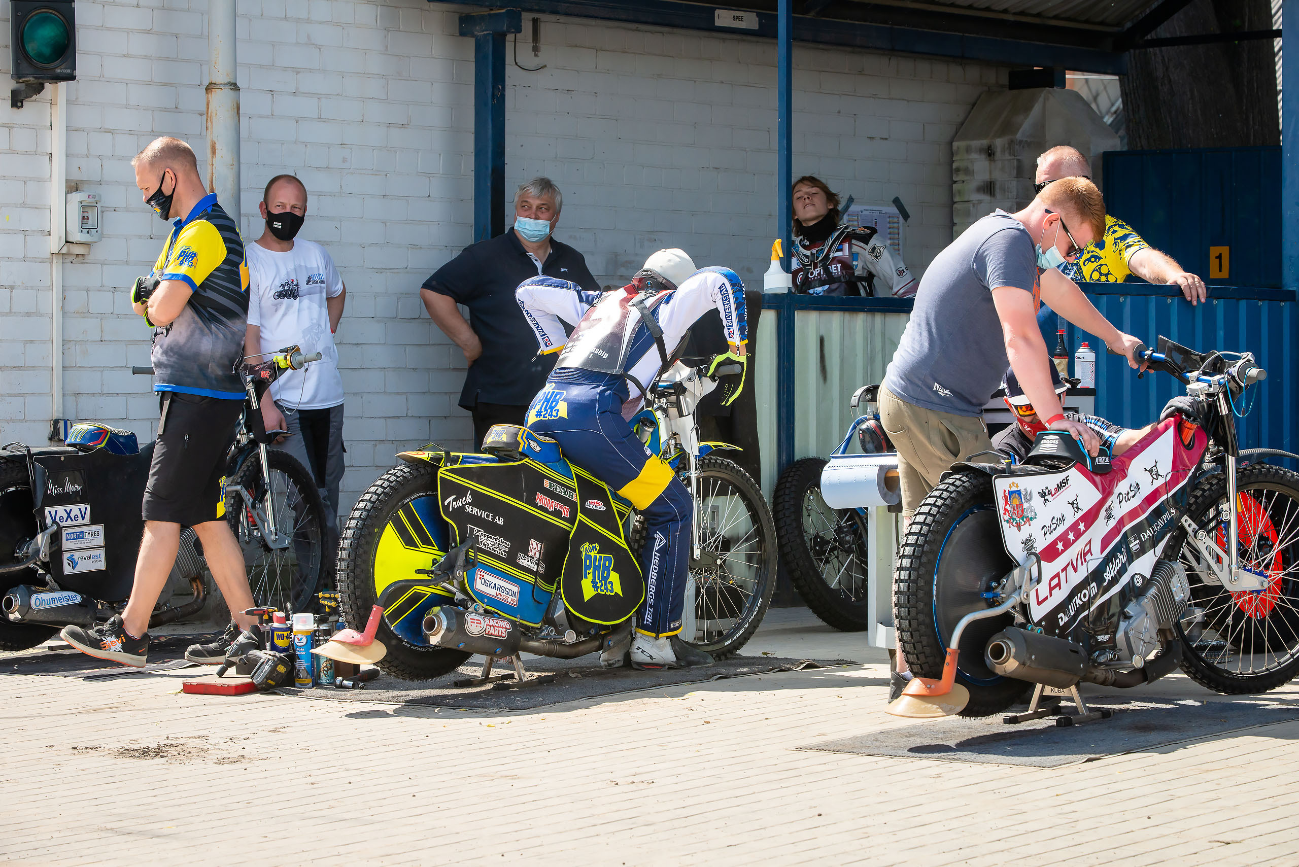 FIM Speedway U21 World Championship Qualifying Round 1 / 2021-06-12. Fotogrāfs Romualds Rubenis un Artemijs Stašāns