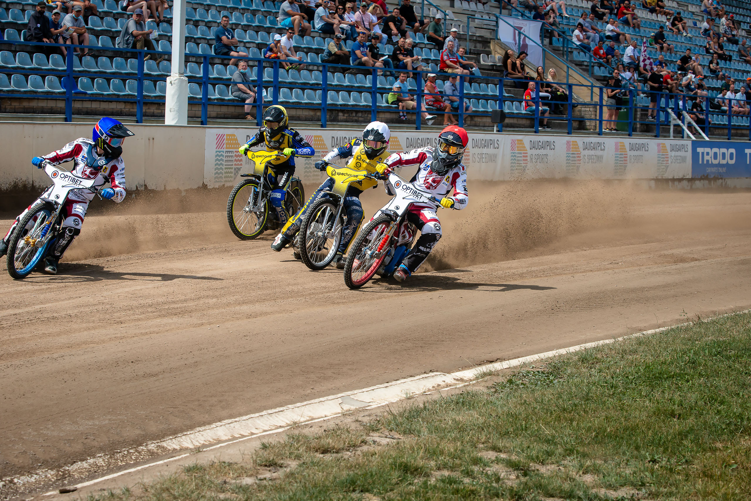 Optibet Lokomotiv Daugavpils 55 — 34 SpecHouse PSŻ Poznań / 2021-07-04. Fotogrāfs Romualds Rubenis un Artemijs Stašāns