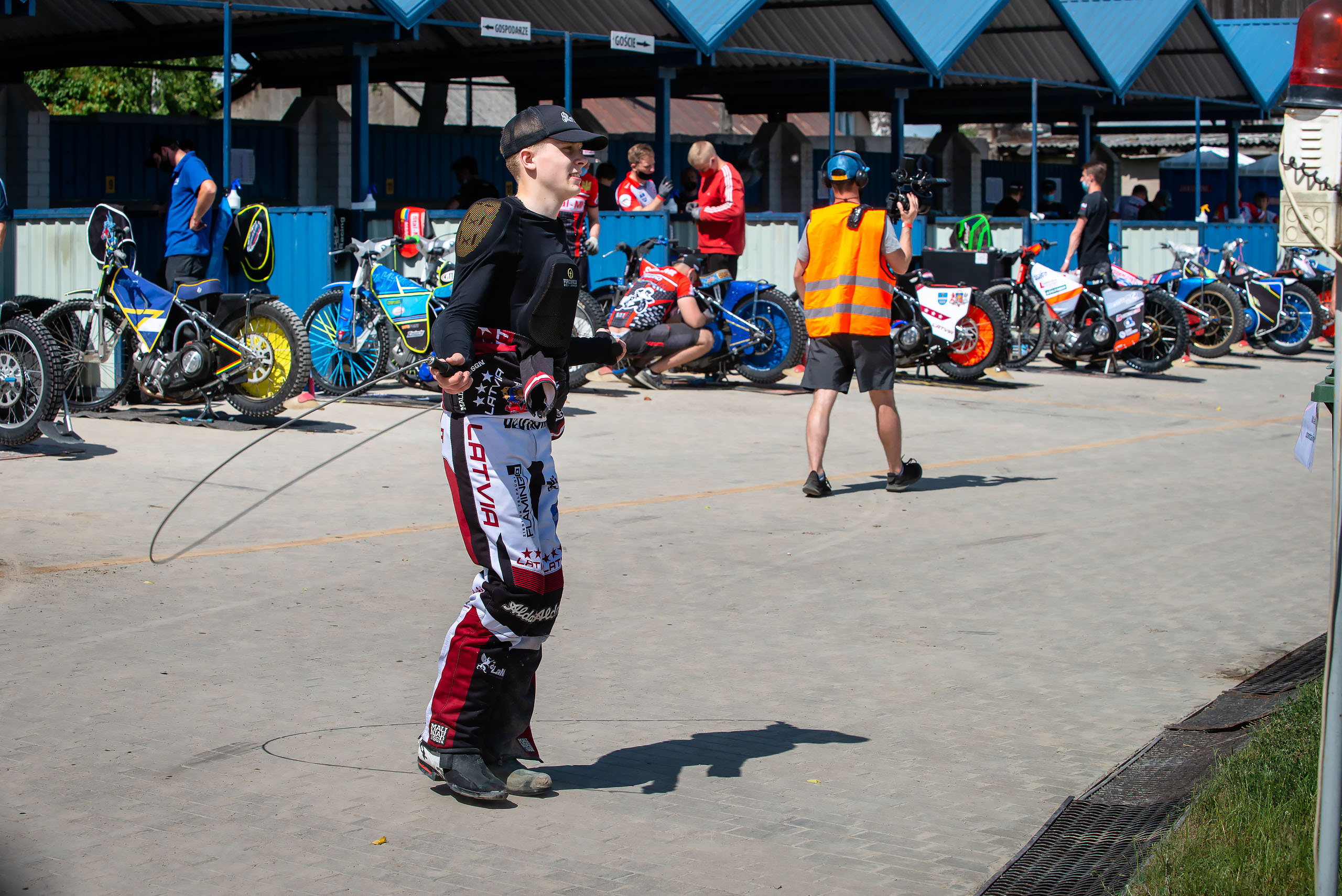 FIM Speedway U21 World Championship Qualifying Round 1 / 2021-06-12. Fotogrāfs Romualds Rubenis un Artemijs Stašāns