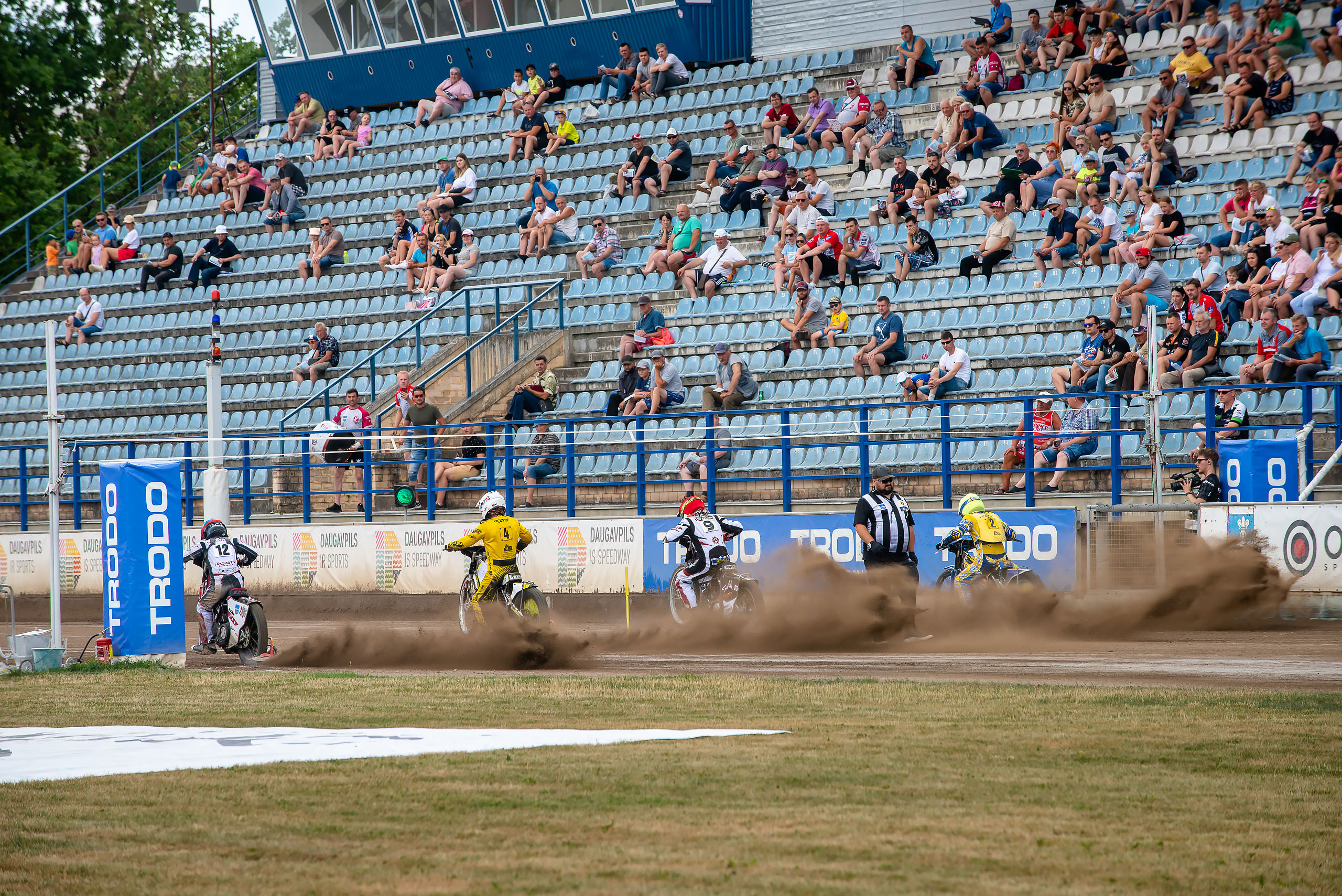 Optibet Lokomotiv Daugavpils 55 — 34 SpecHouse PSŻ Poznań / 2021-07-04. Fotogrāfs Romualds Rubenis un Artemijs Stašāns